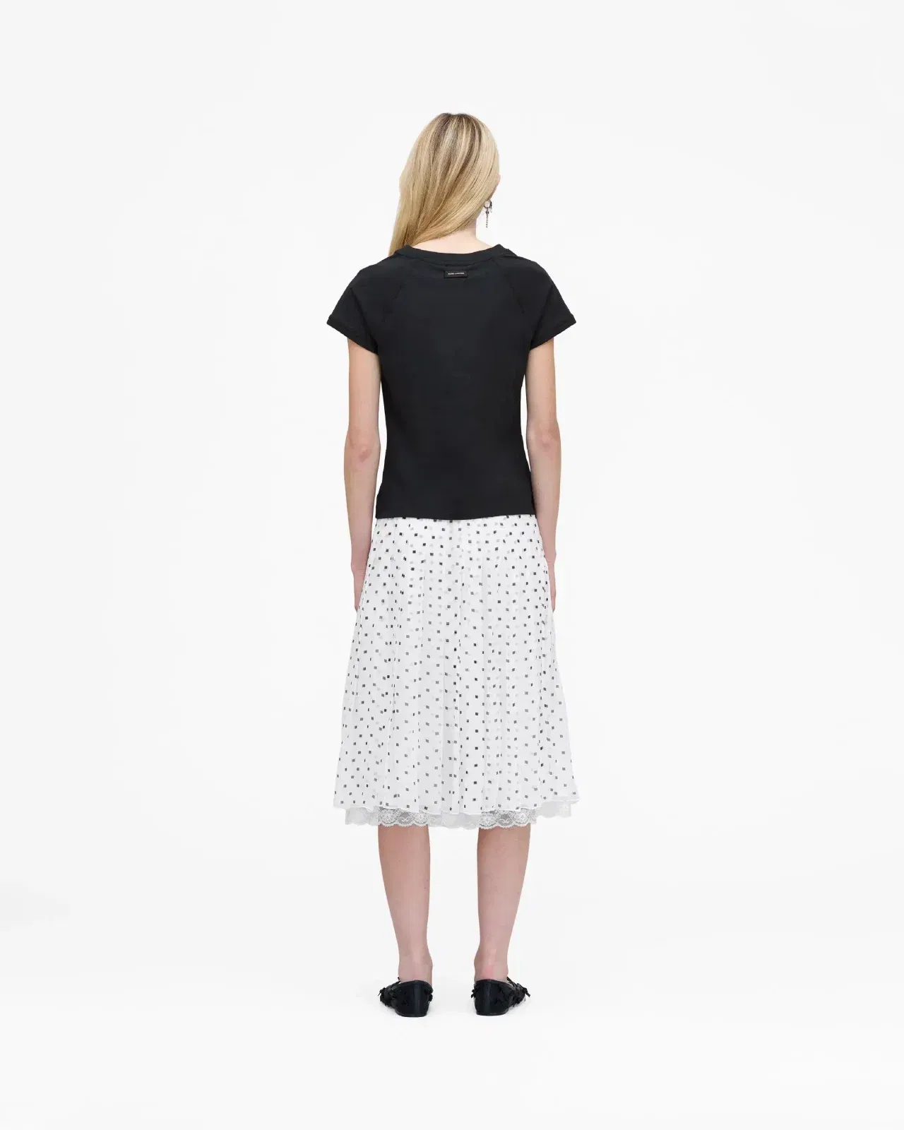 Marc Kiss Logo Shrunken T-Shirt