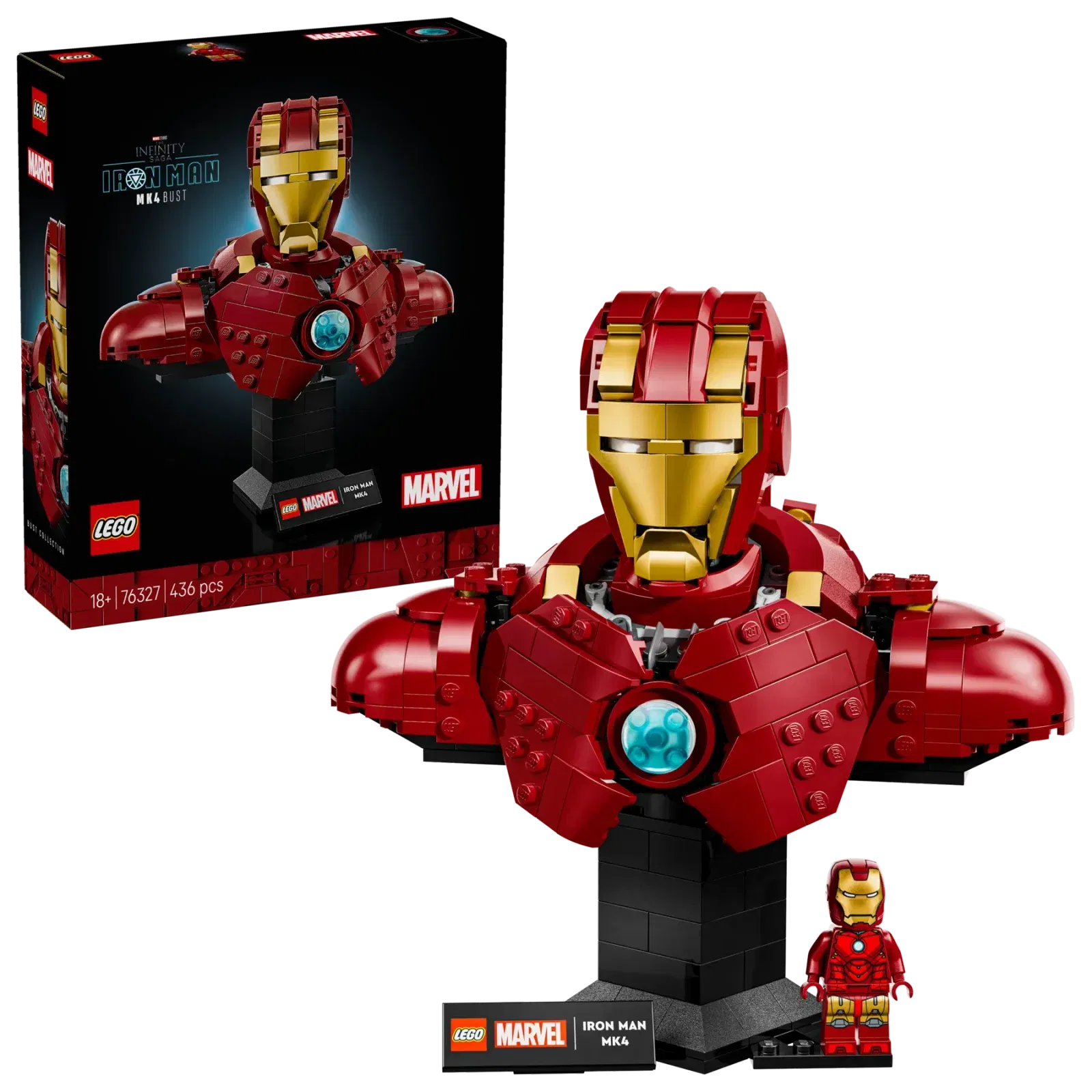 Lego Iron Man MK4 Bust