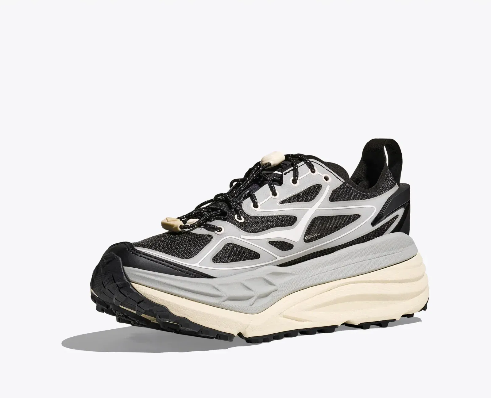 Hoka Stinson One7 Stellar Grey Eggshell