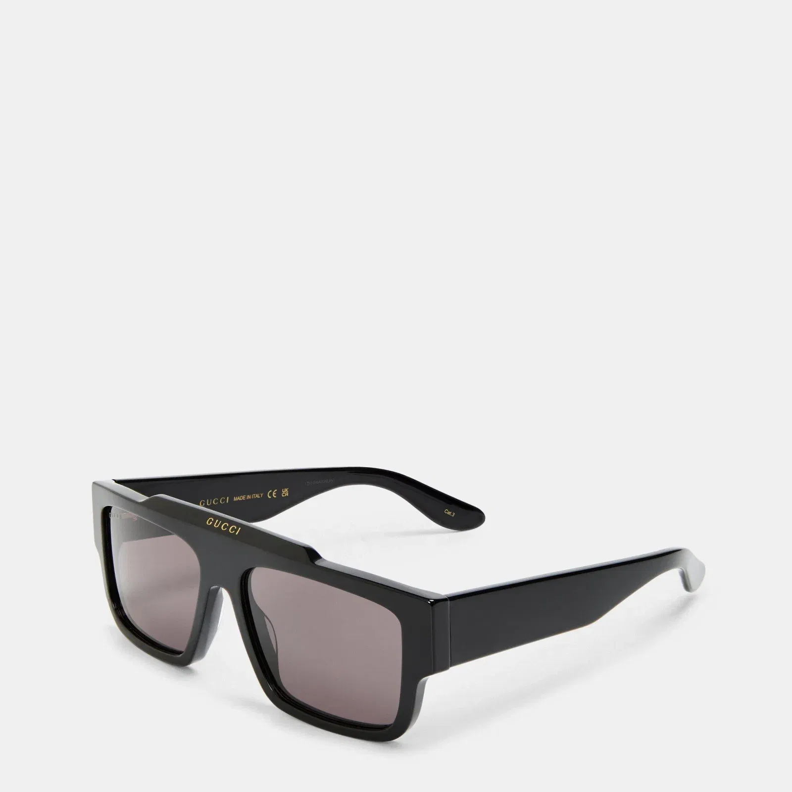Logo Print Rectangle-Frame Sunglasses