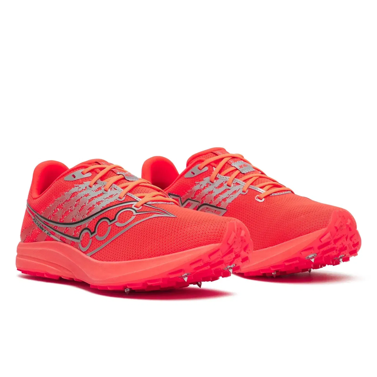 Saucony Kilkenny XC10 Spike ViZiRed | Silver