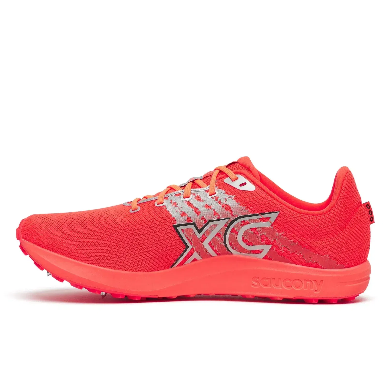 Saucony Kilkenny XC10 Spike ViZiRed | Silver