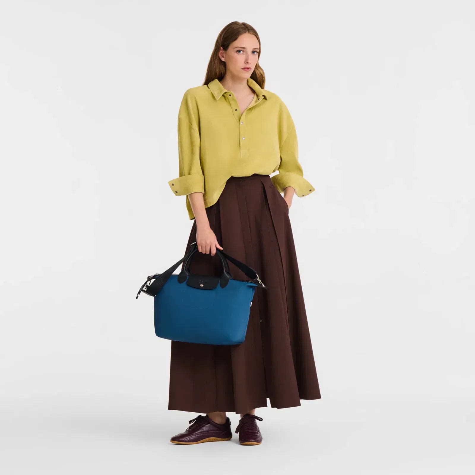 Longchamp Le Pliage Energy L Handbag Ink blue