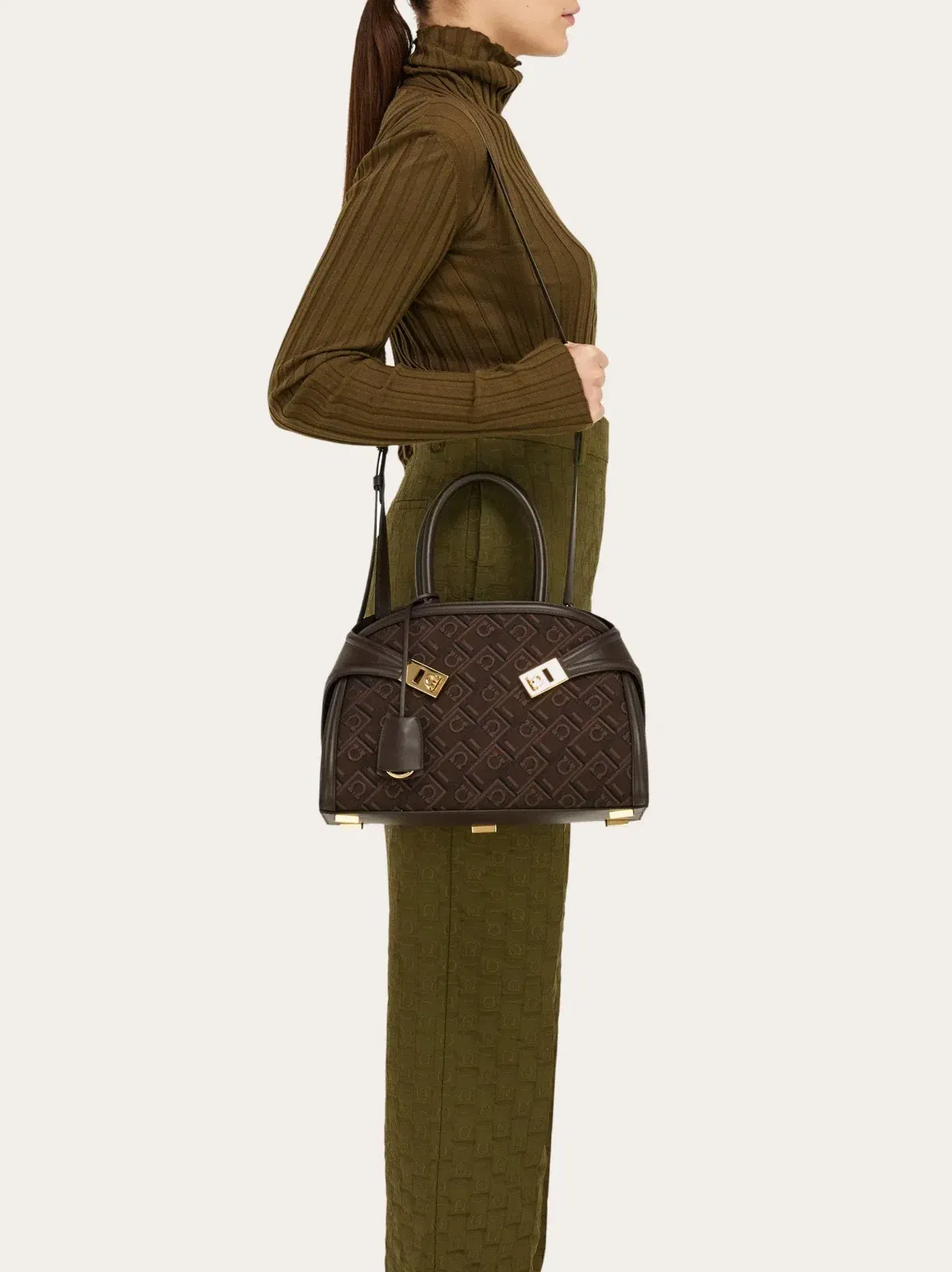 Ferragamo Monogram Hug handbag