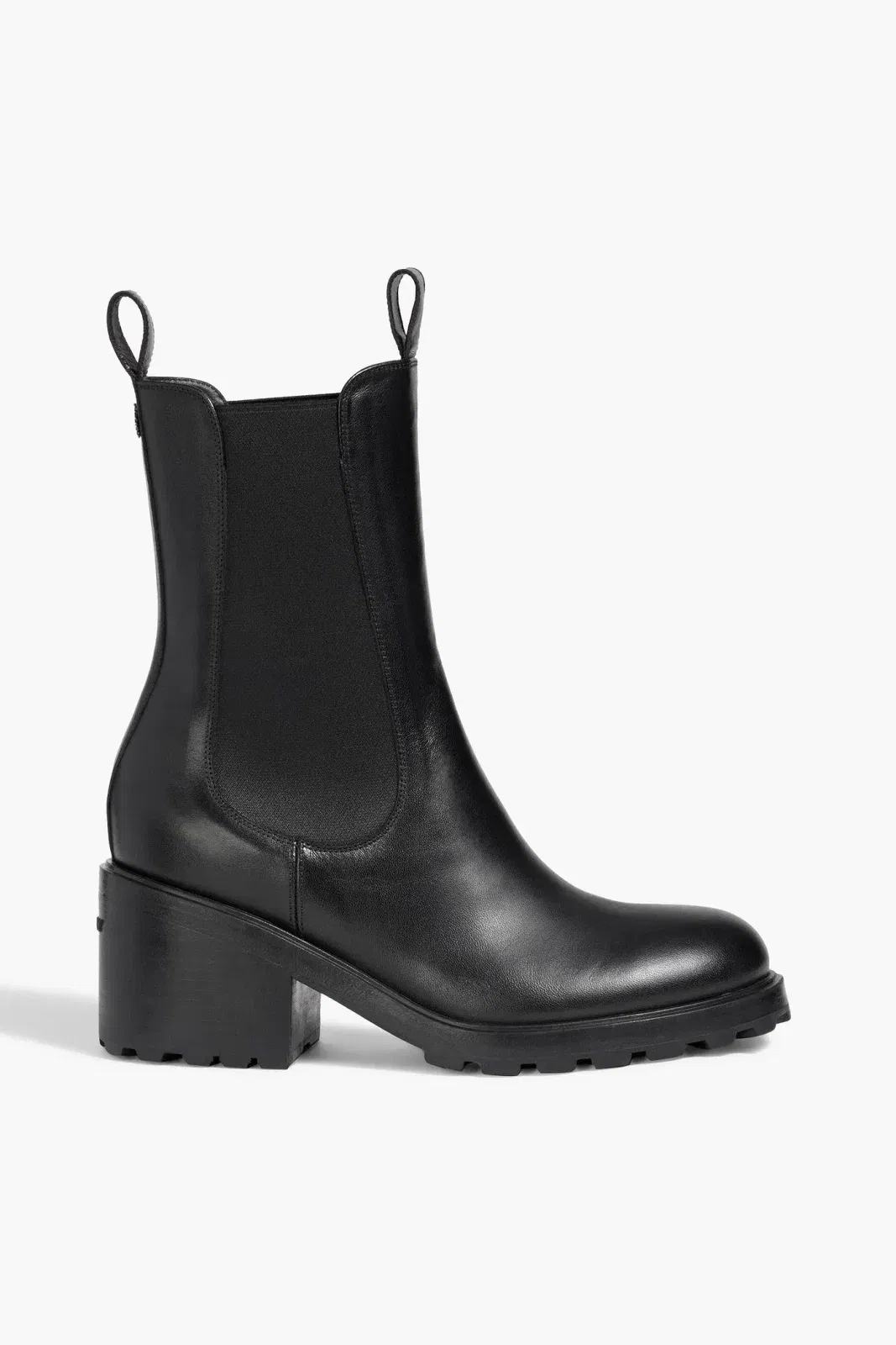 Bally Groanne Leather Chelsea Boots Black Women's