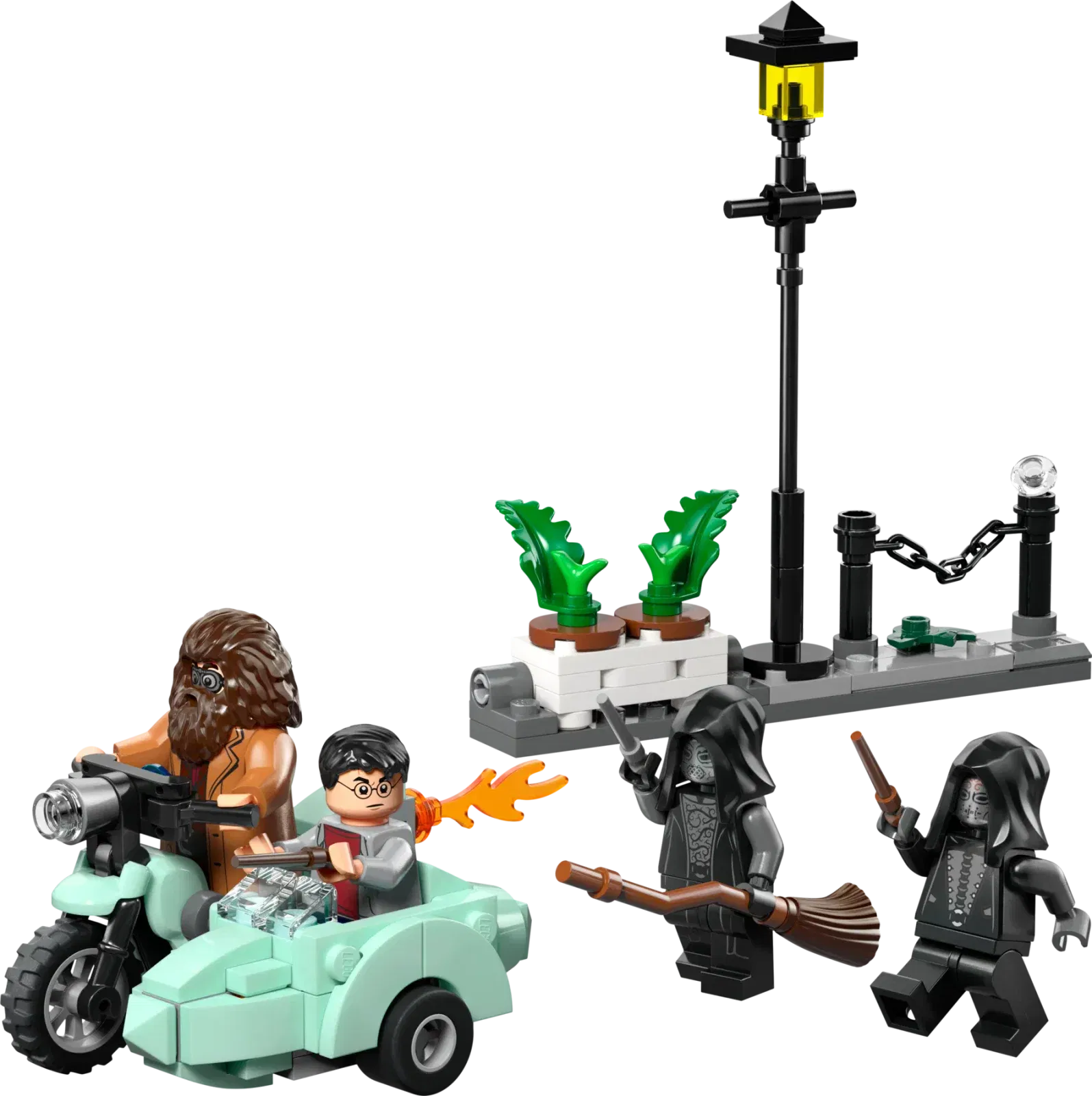 Lego Hagrid Harrys Privet Drive Escape