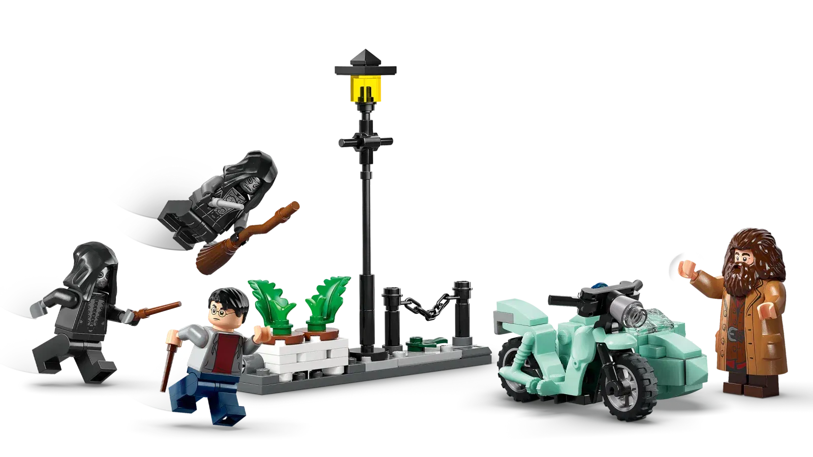 Lego Hagrid Harrys Privet Drive Escape