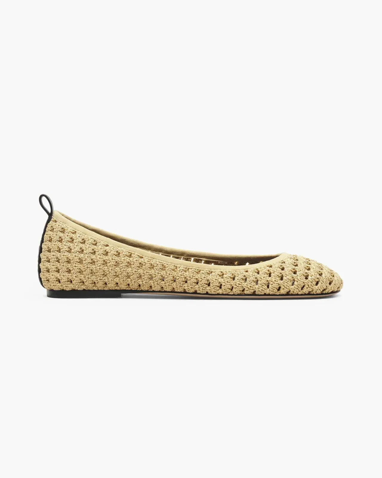 The Crochet Lace Up Ballerina