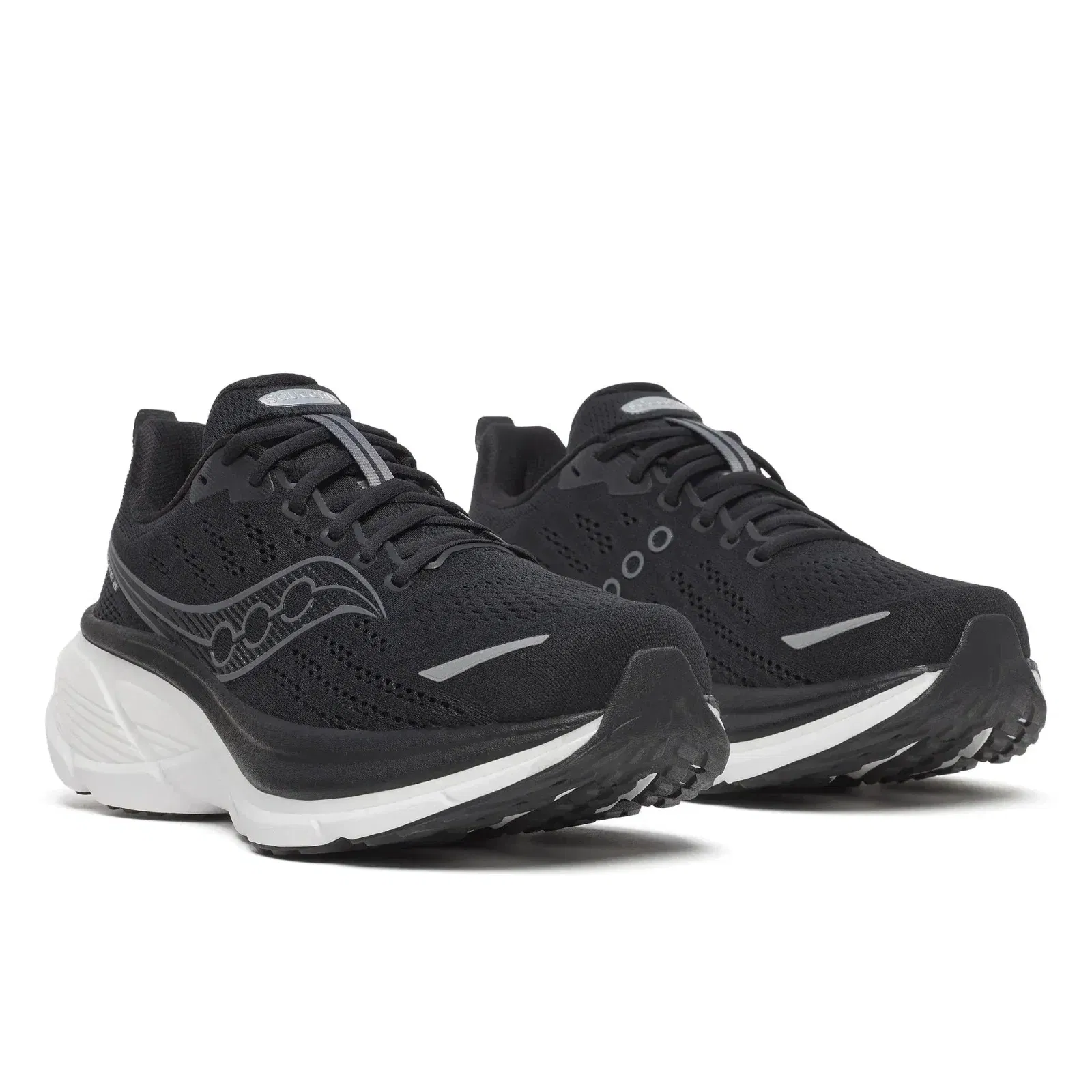 Saucony Men's Hurricane 25 Wide Black | White