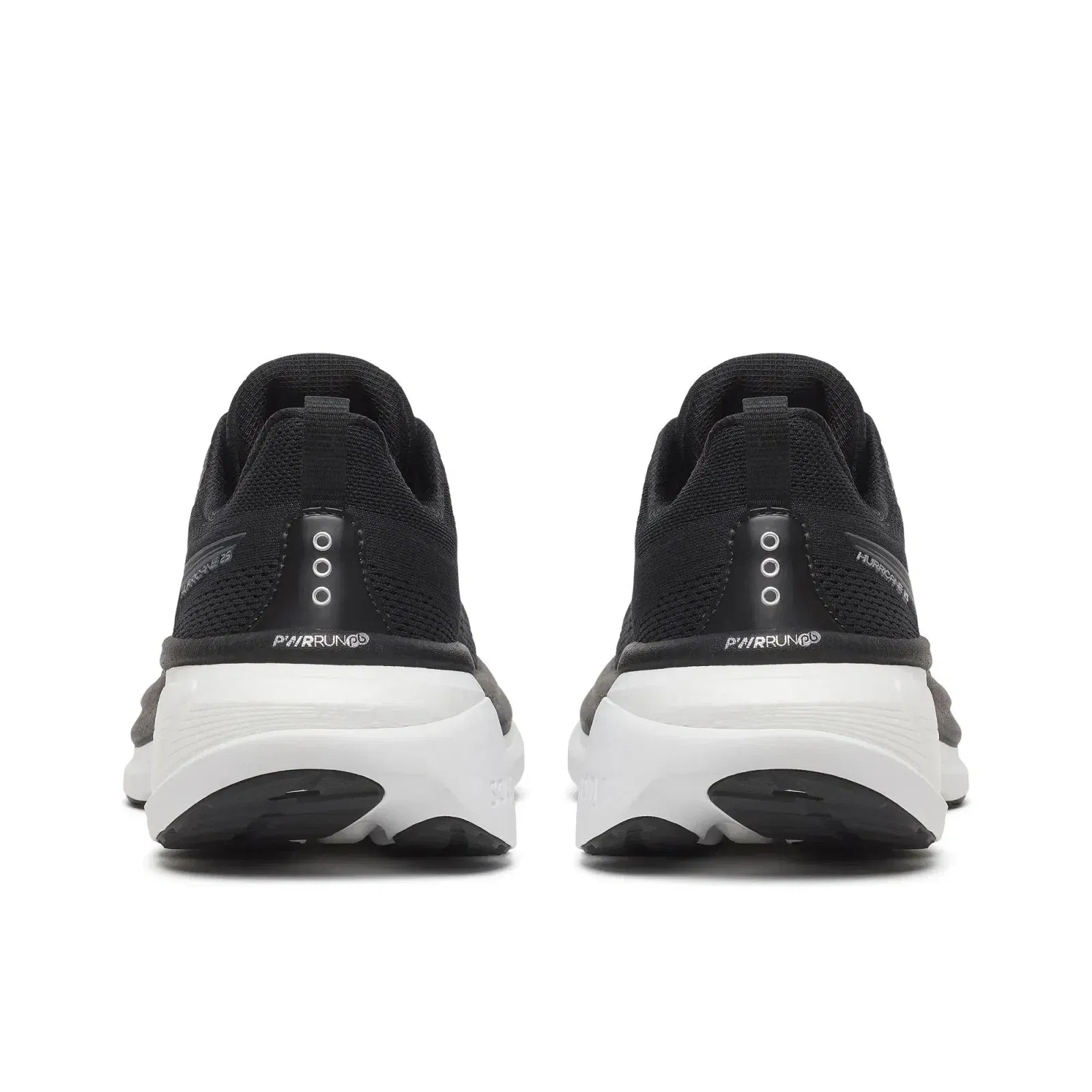 Saucony Men's Hurricane 25 Wide Black | White