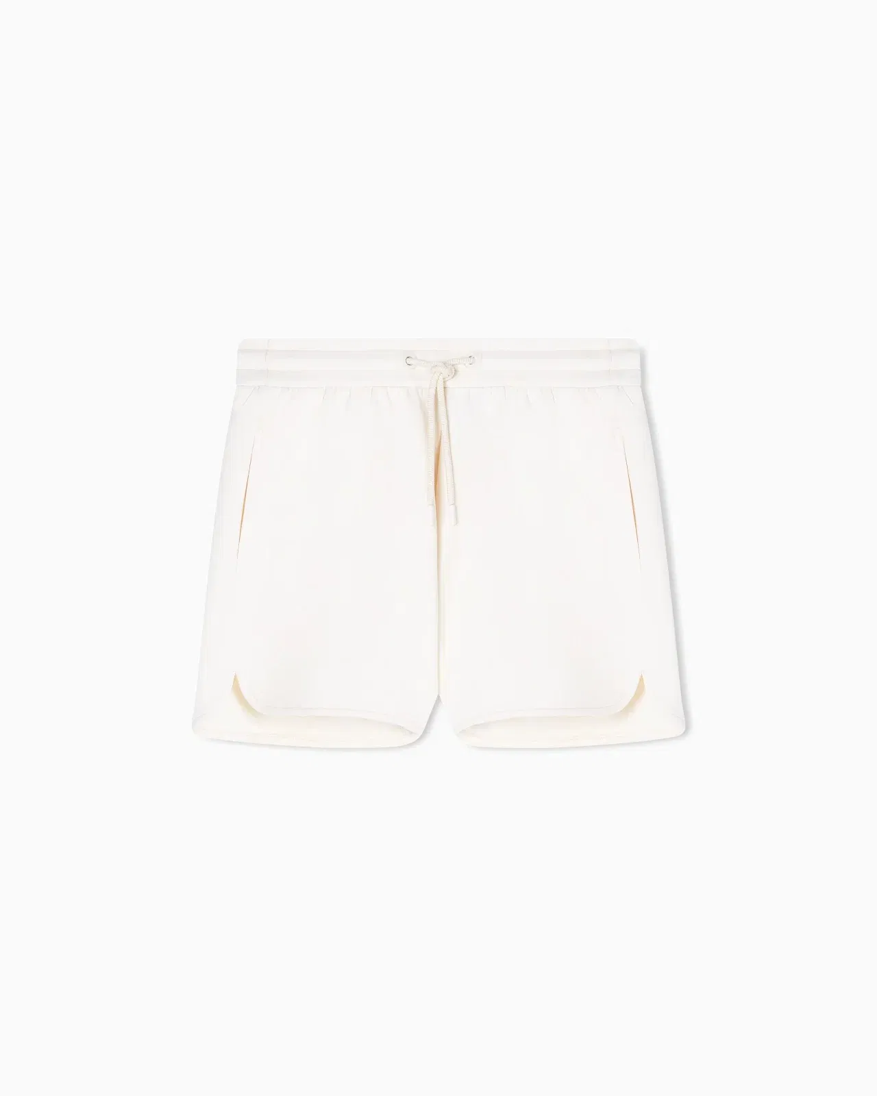 Emporio Armani Double jersey drawstring shorts
