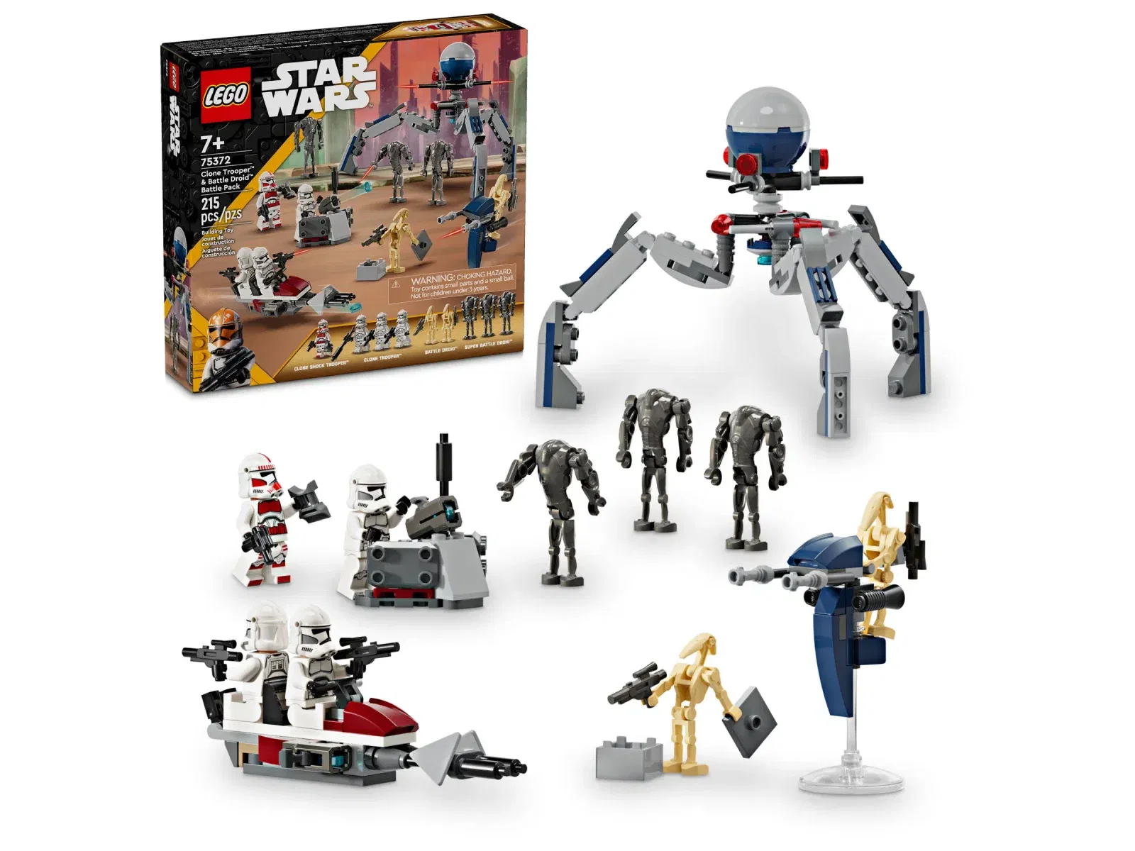 Lego Clone Trooper Battle Droid Battle Pack