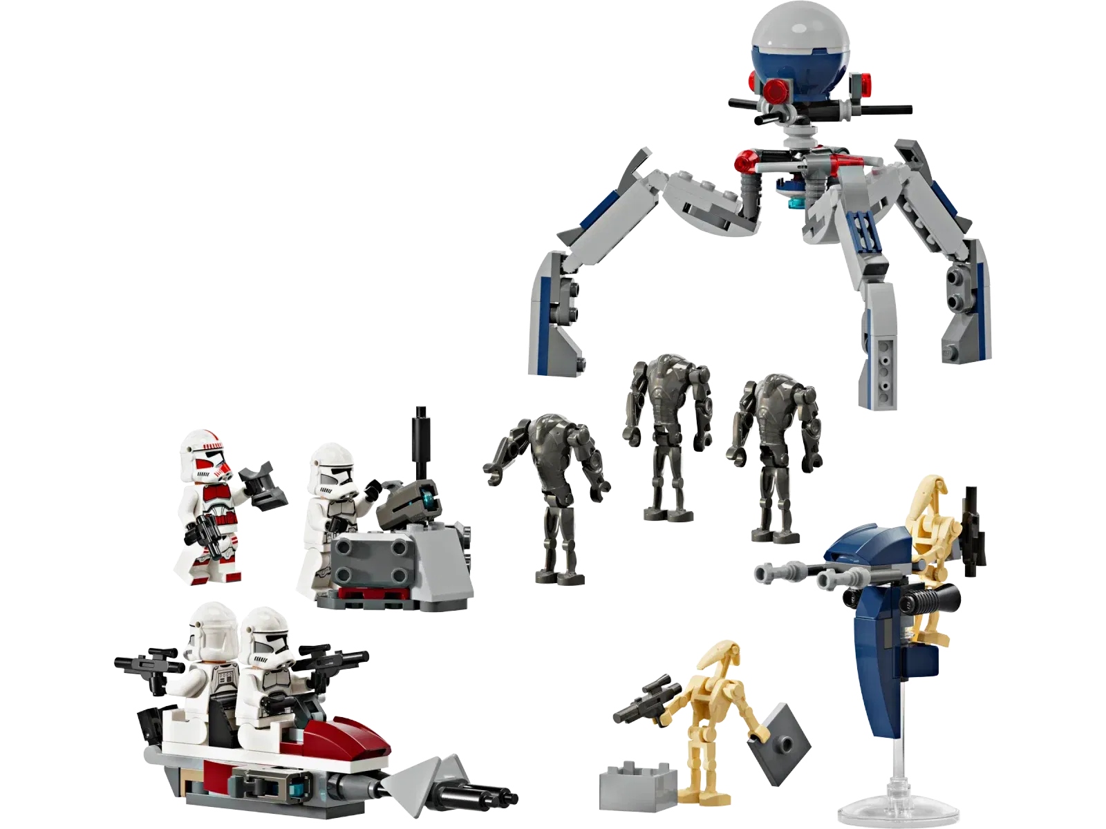 Lego Clone Trooper Battle Droid Battle Pack