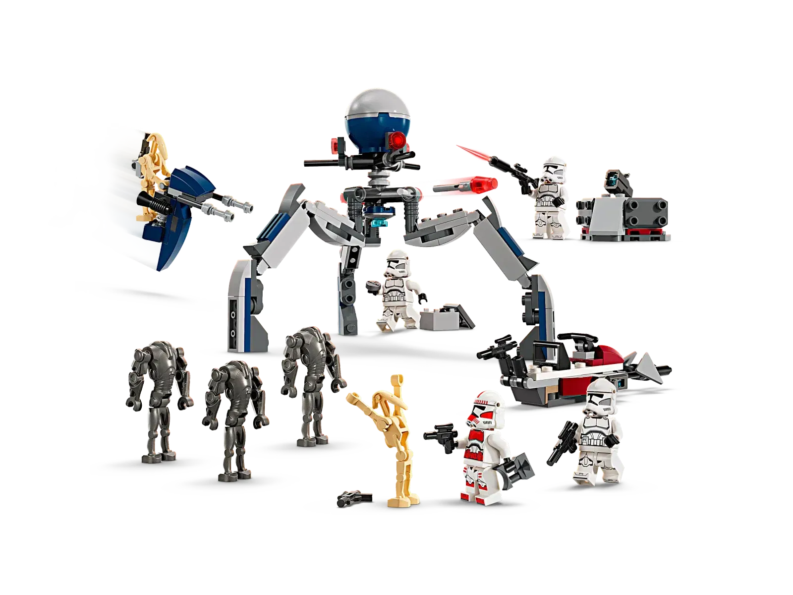 Lego Clone Trooper Battle Droid Battle Pack