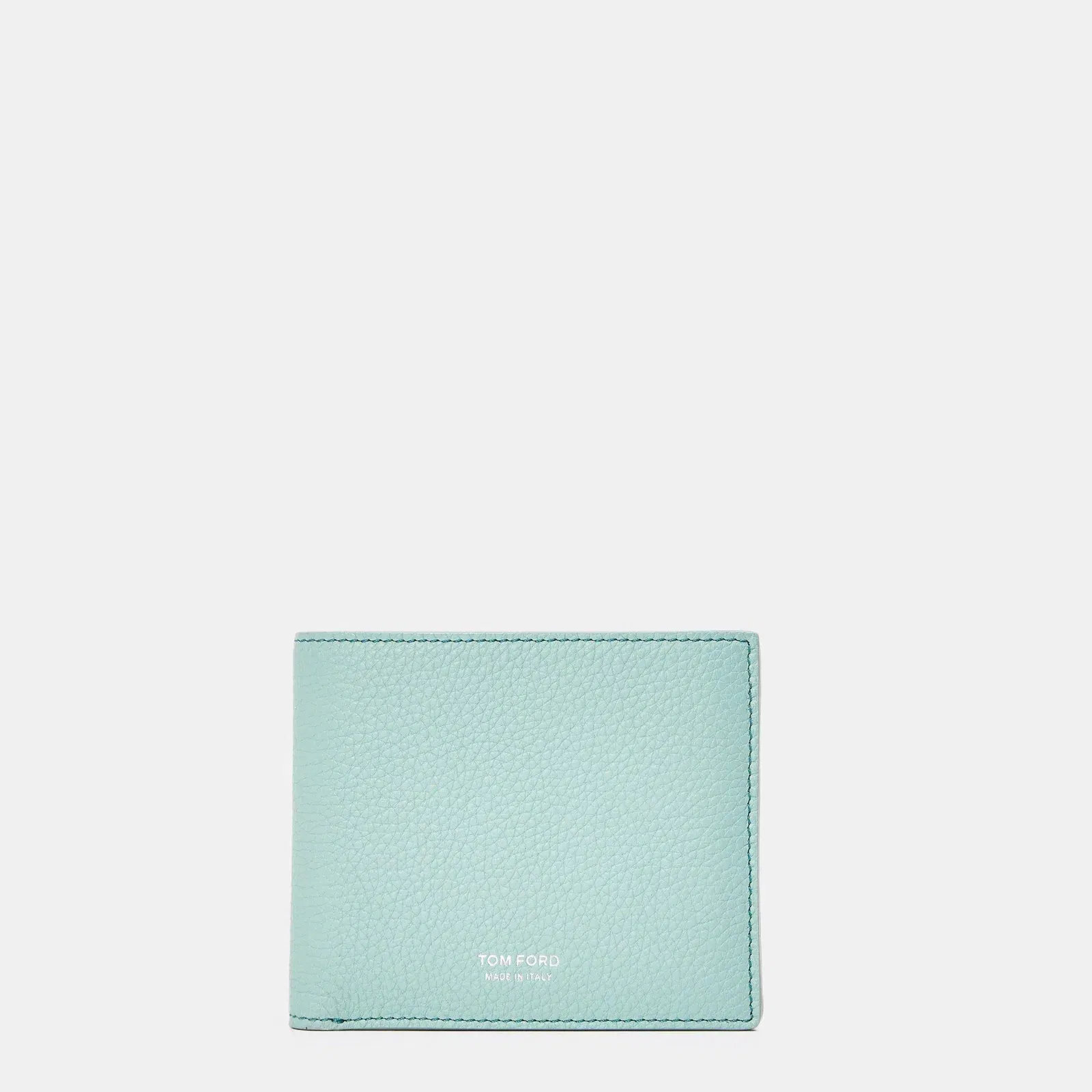 Gold Tone Logo Wallet