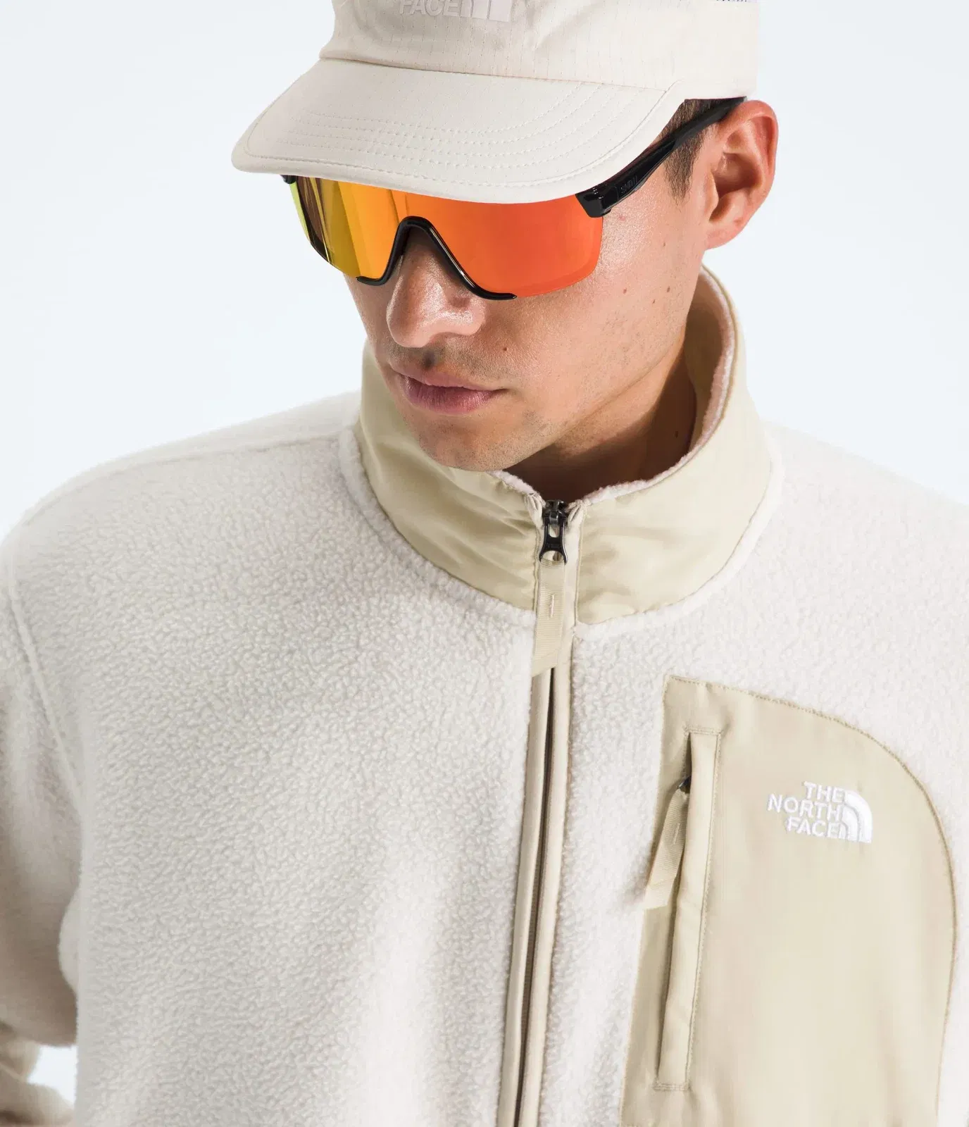 The North Face Men’s Yumiori Off Peak ½-Zip Jacket White Dune