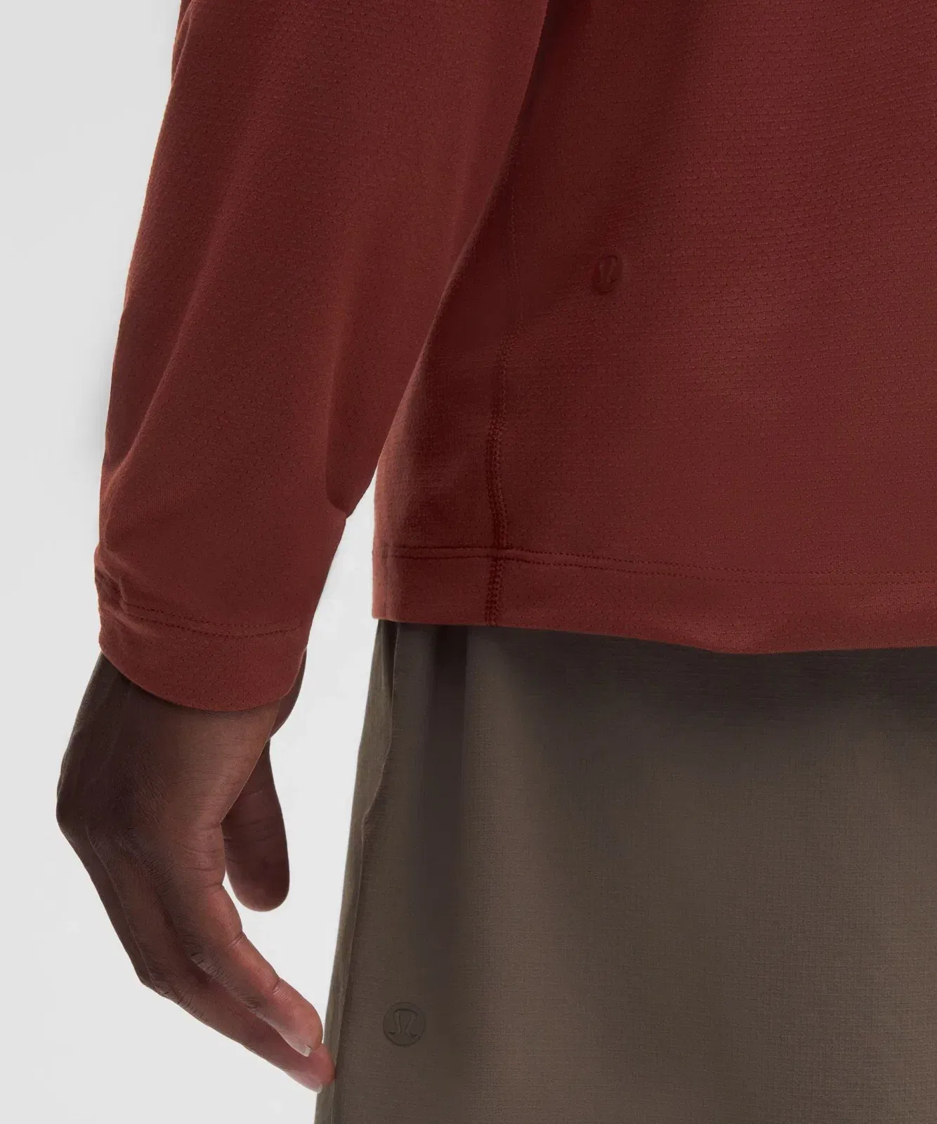 Lululemon Mesh Soft Jersey Half Zip