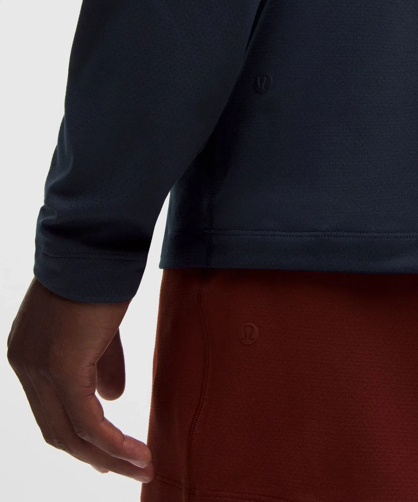 Lululemon Mesh Soft Jersey Half Zip