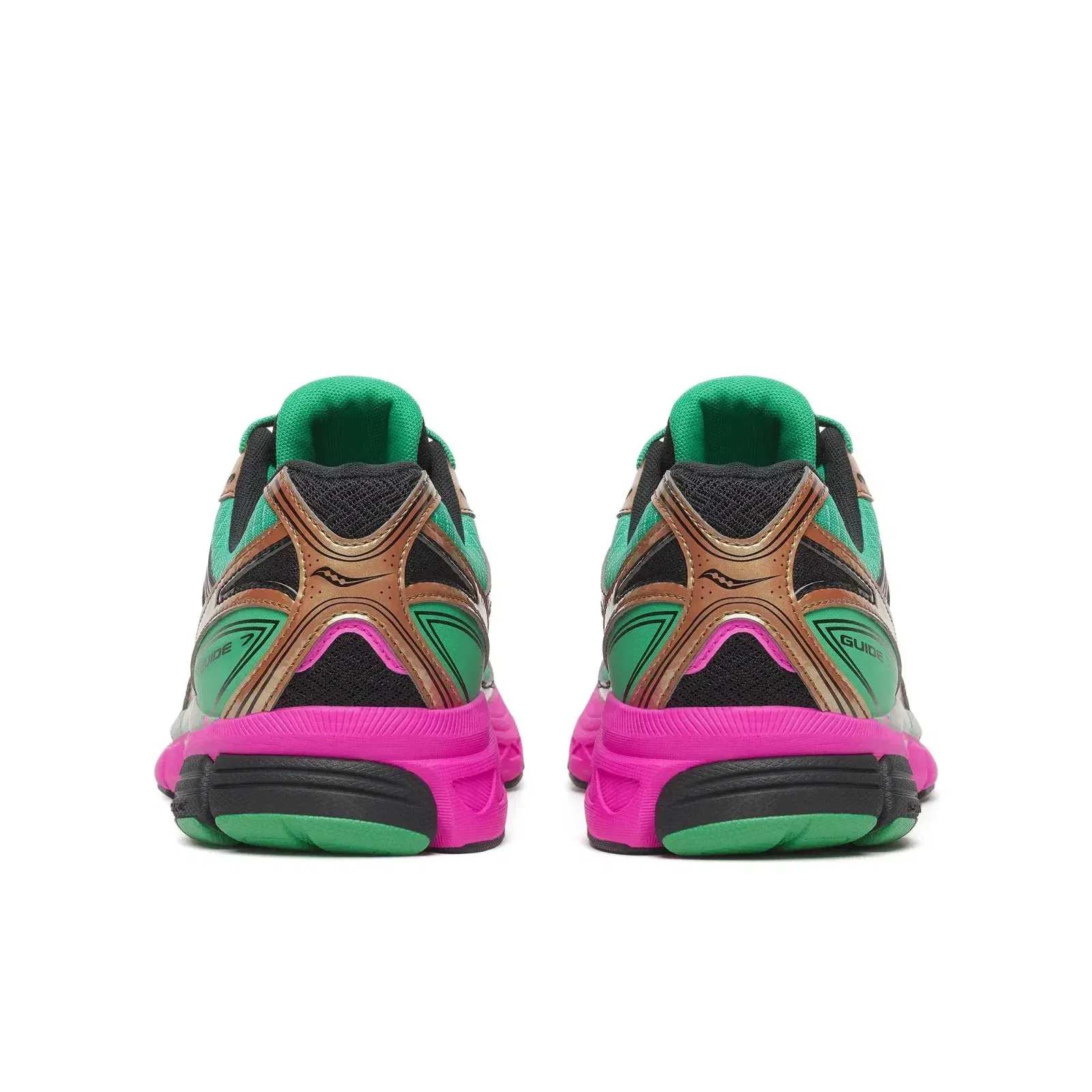 Saucony ProGrid Guide 7 Hi Octane Green | Bronze
