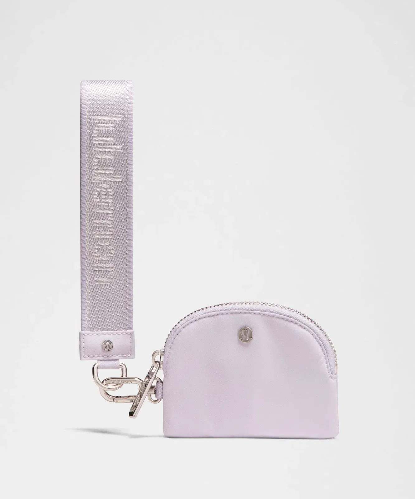 Lululemon Dual Pouch Wristlet *Metallic Wordmark