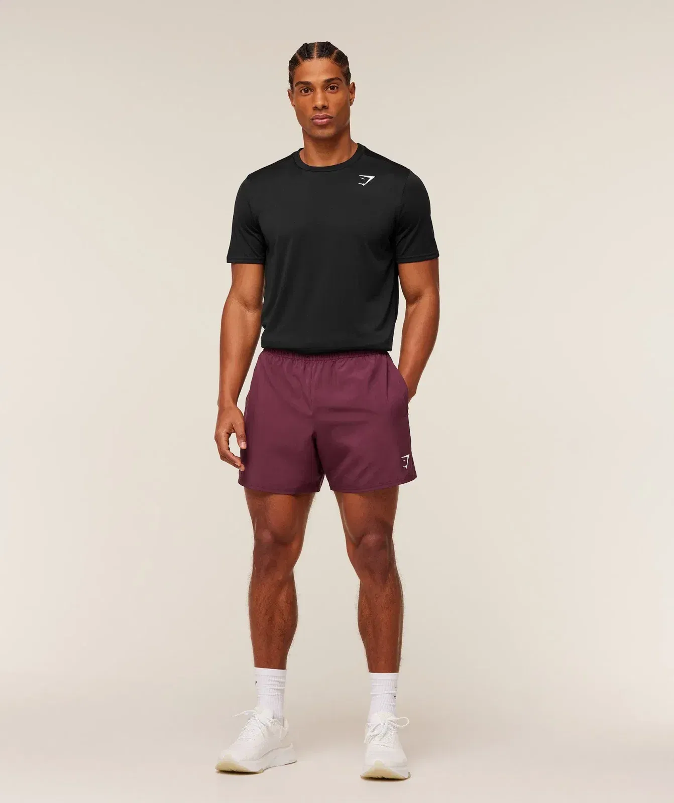 Gymshark Arrival 5" Shorts - GS Impact Burgundy