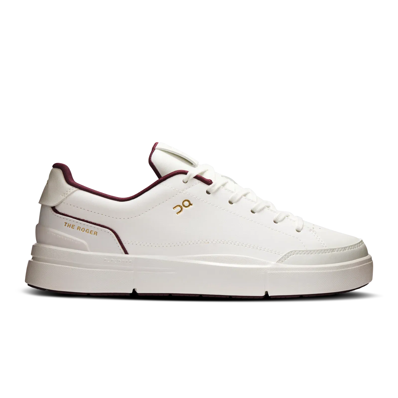 On The Roger Centre Court Ivory Maroon (Women'S)