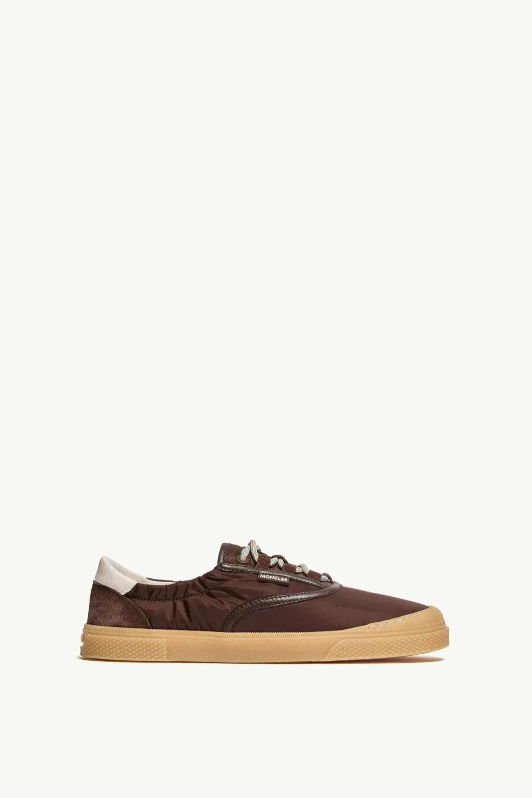 Moncler Vera Leisure Padded Sneakers Brown