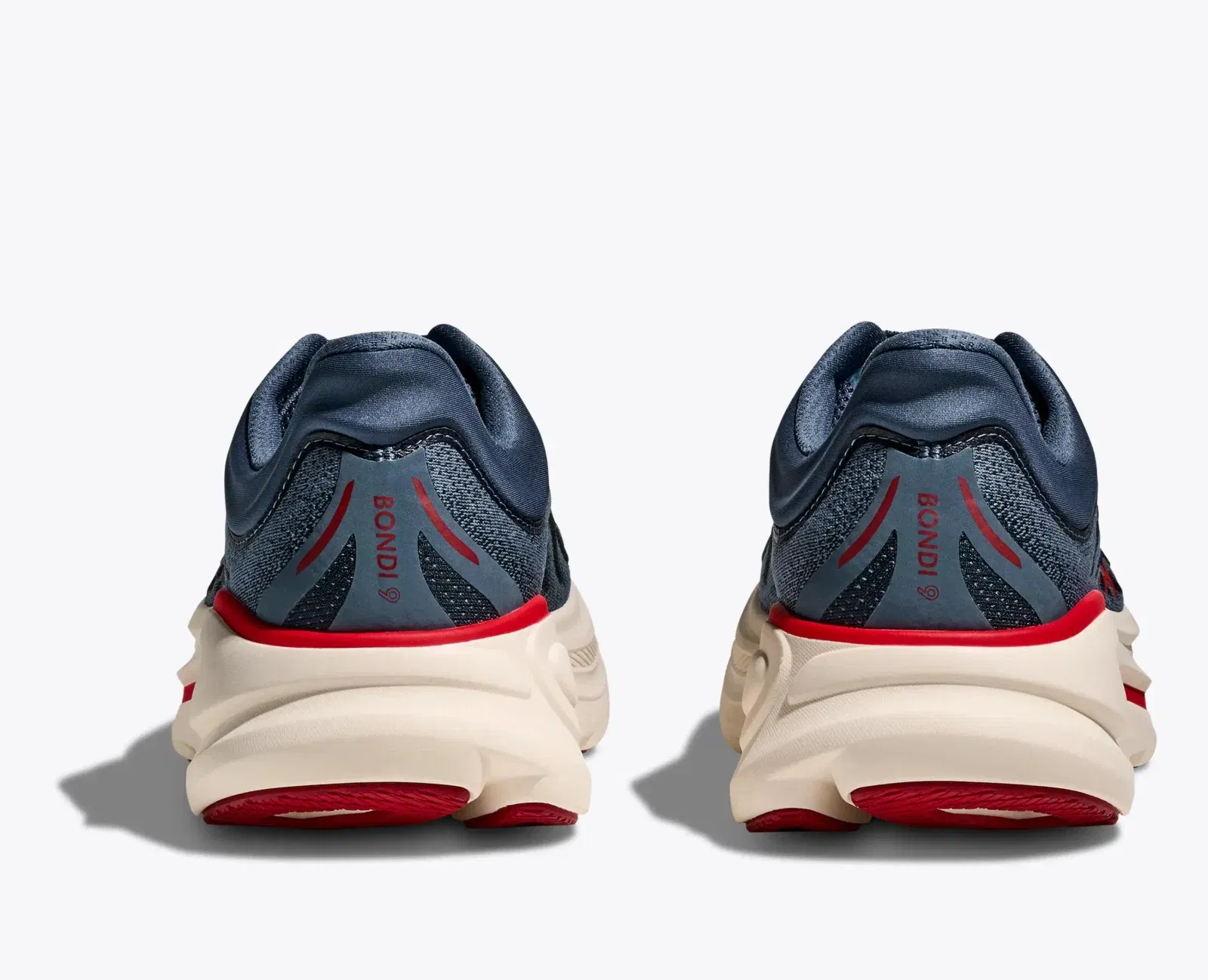 Hoka 'S Bondi 9 Thunder Cloud Vermillion