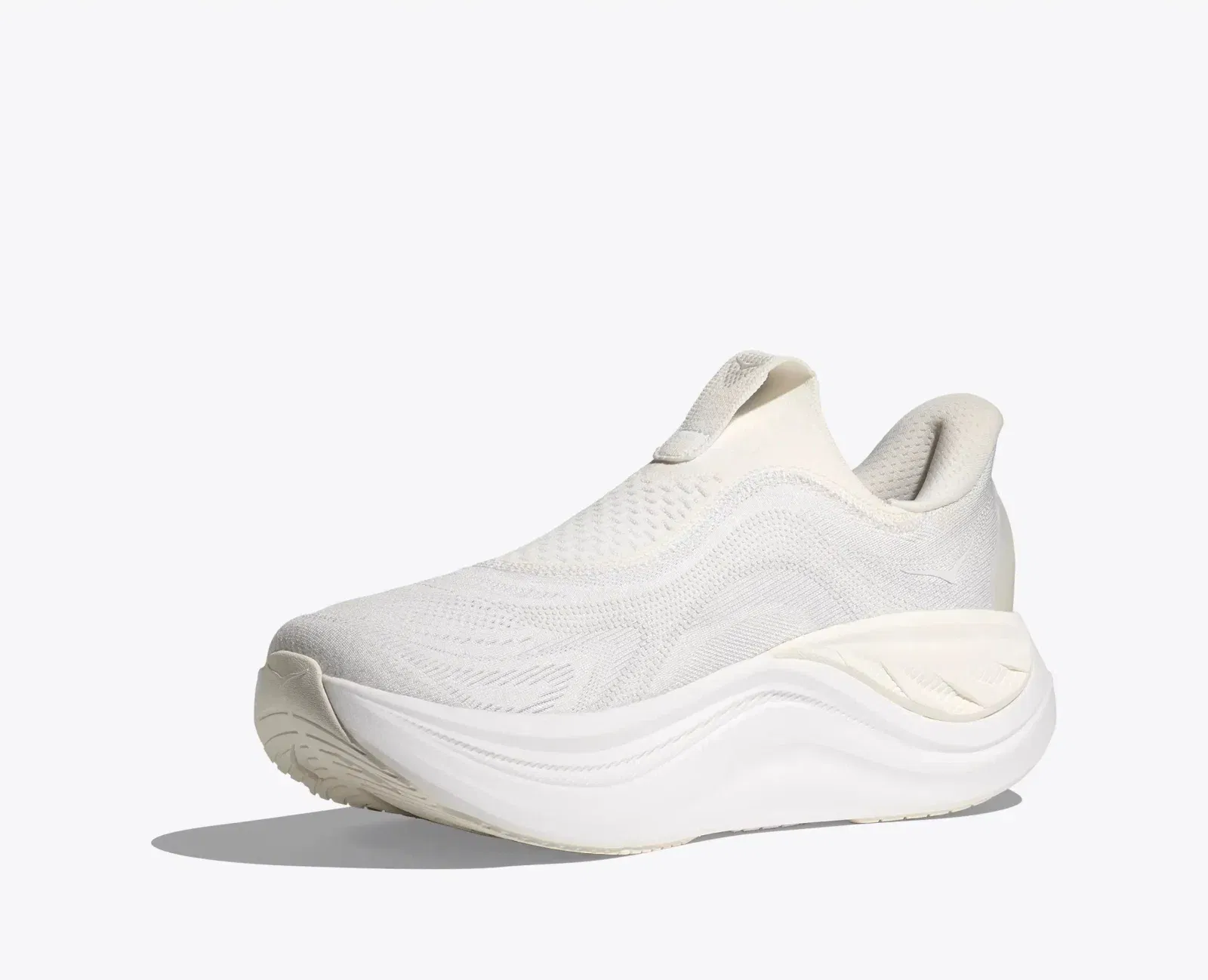 Hoka 'S Skyward Laceless White White