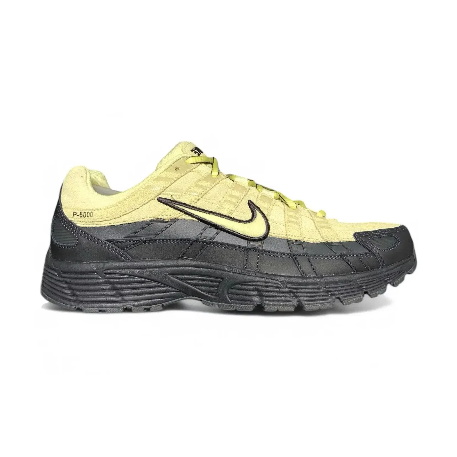 Nike P-6000 Premium Limelight Dark Smoke Grey