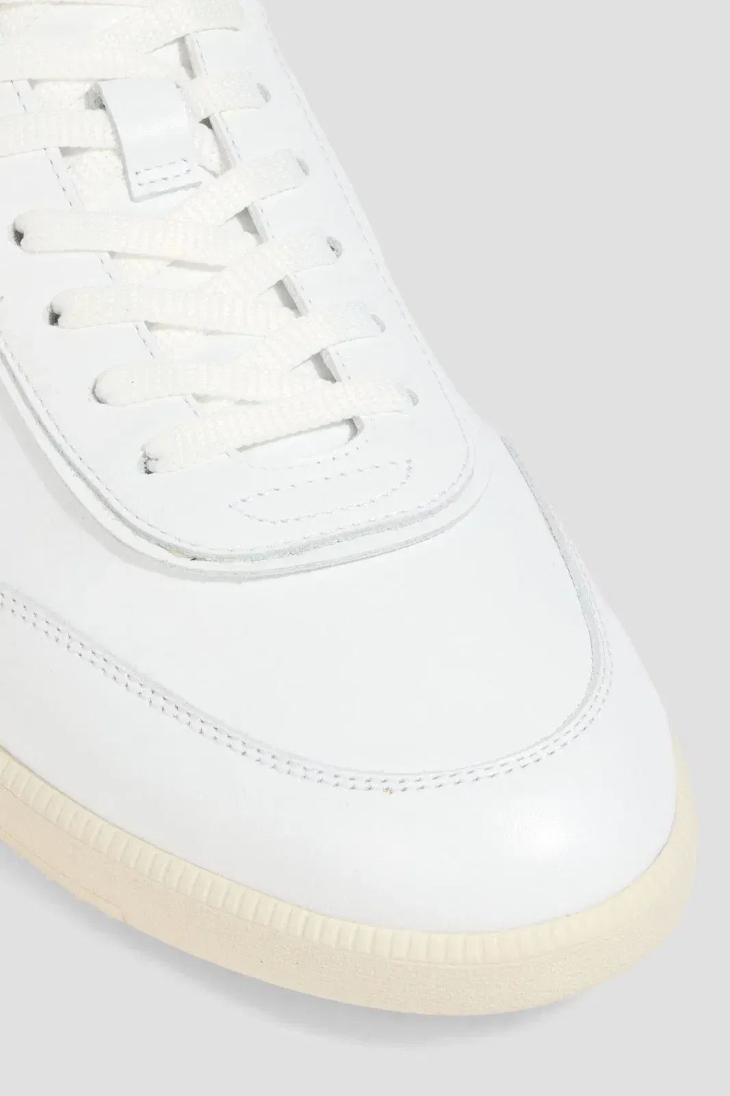 Tod's Leather High-Top Sneakers White