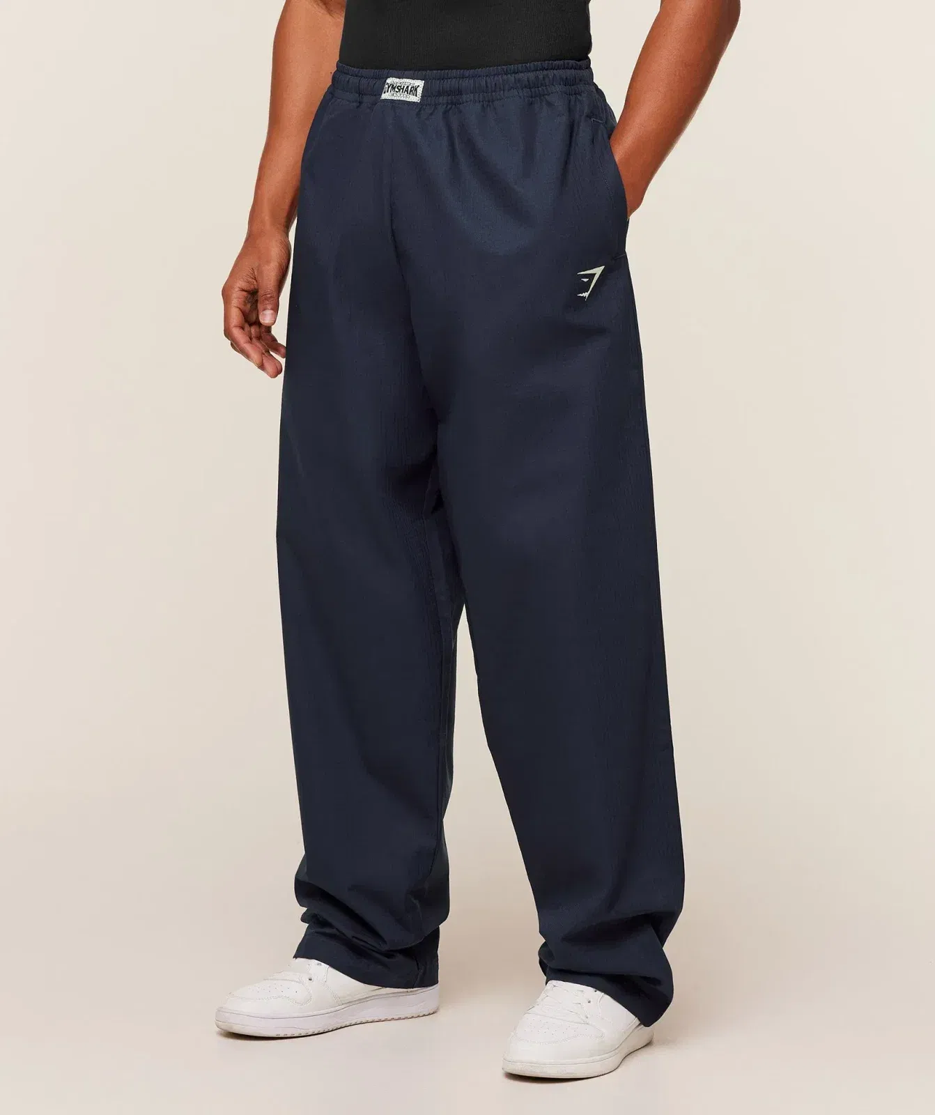 Gymshark Straight Leg Pumper Pants - Heavy Blue