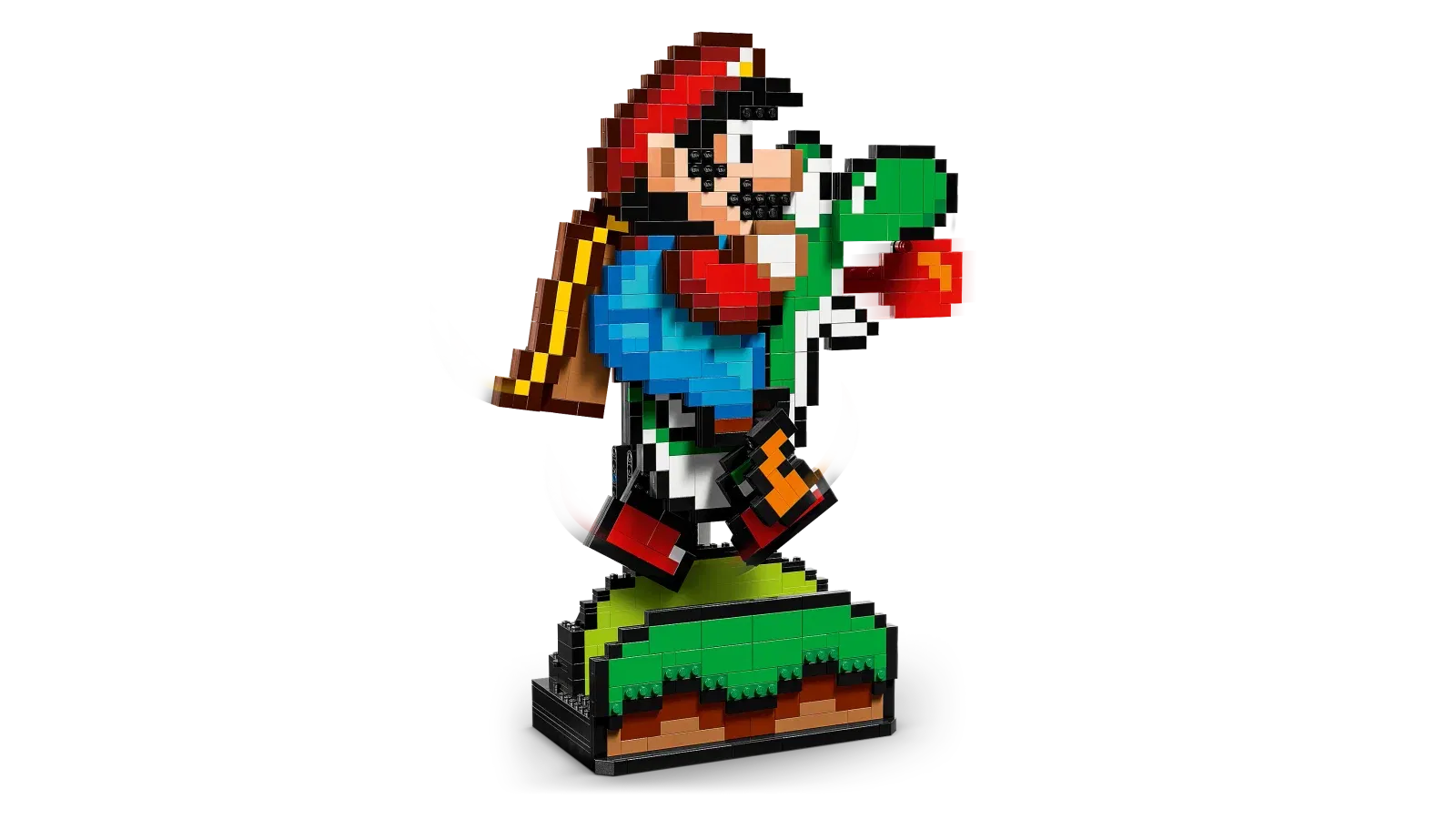 Lego Super Mario World Mario Yoshi