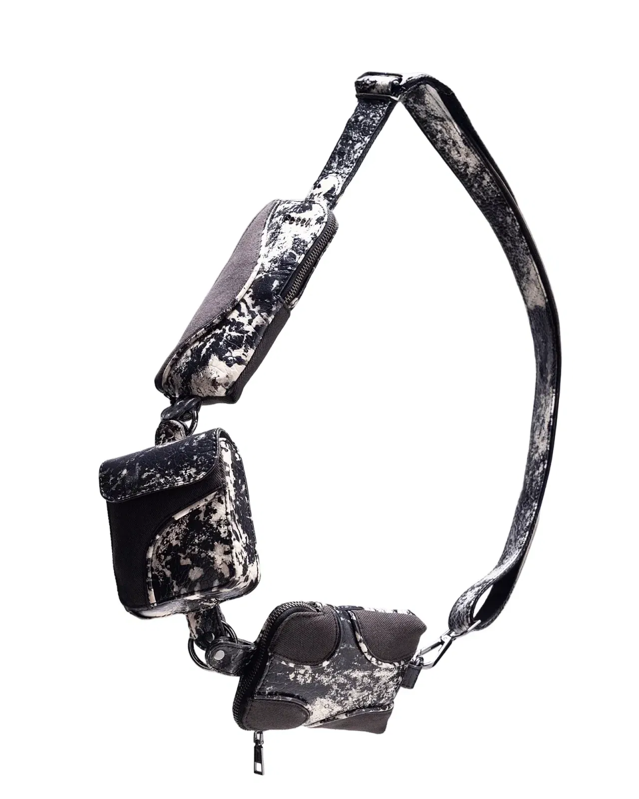 Muddled Cargo Crossbody Belt - Rusted Grain