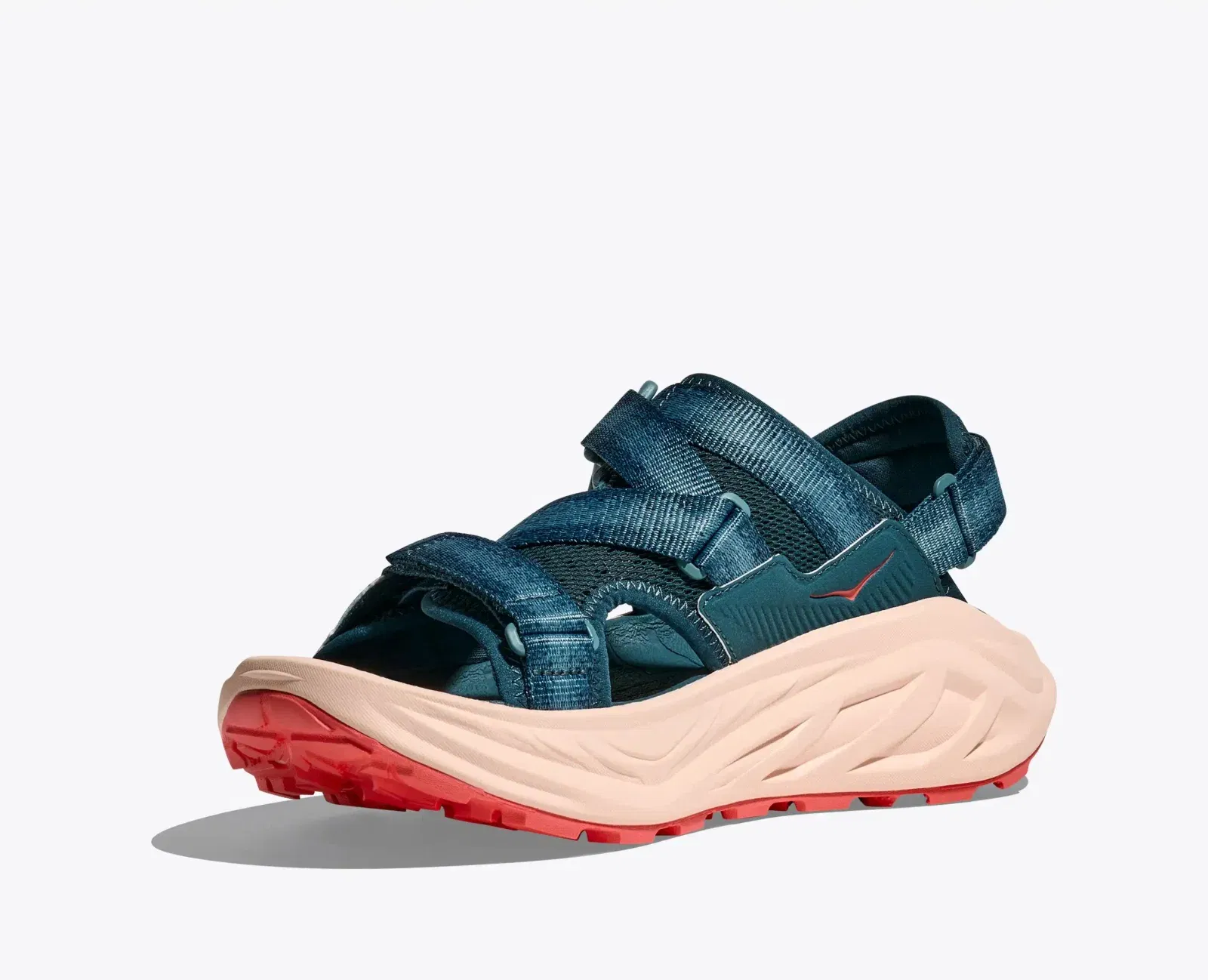 Hoka Women'S Infini Hike Tc Blue Twilight Grapefruit