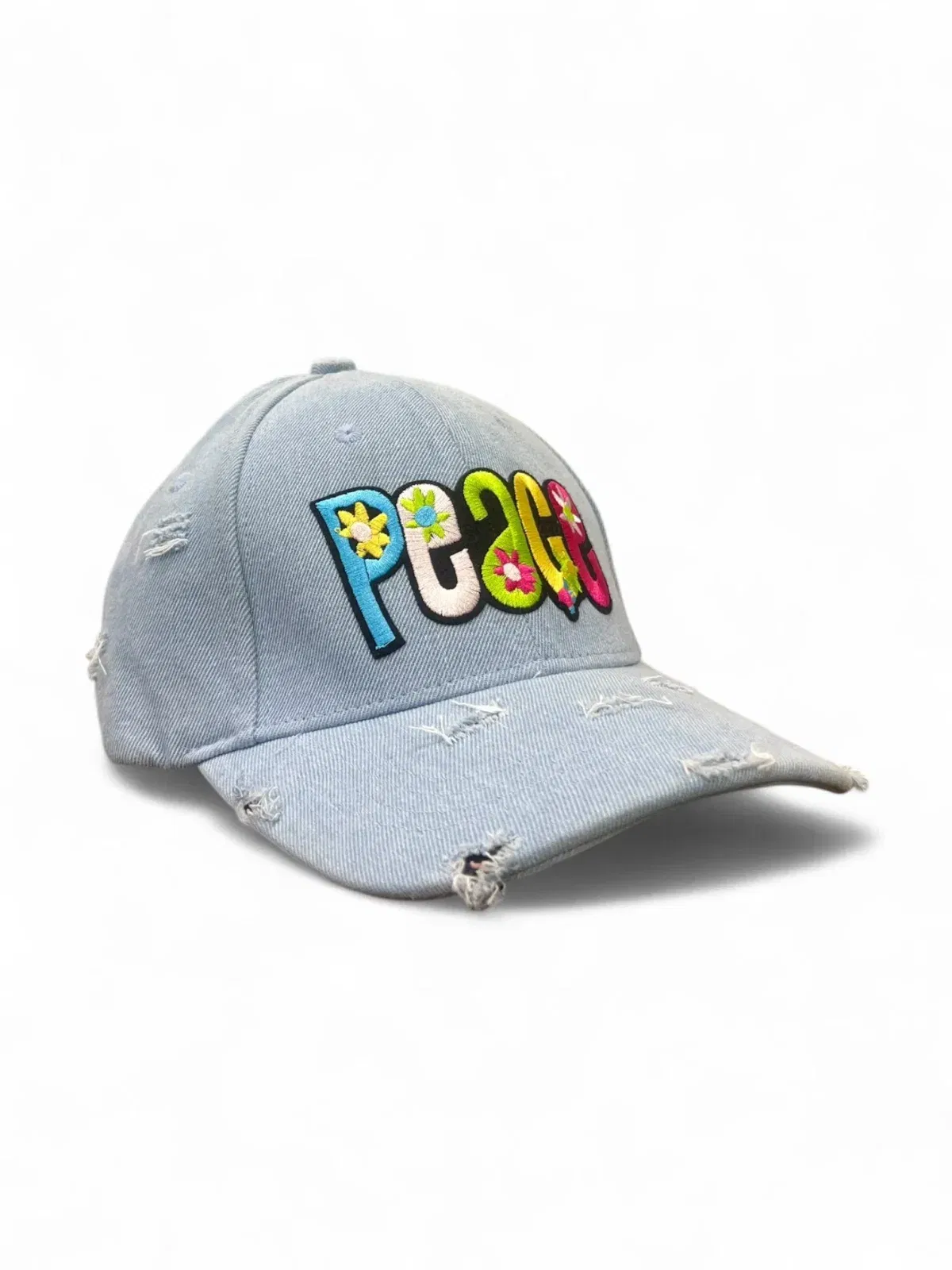Peace - Blue Denim Cap