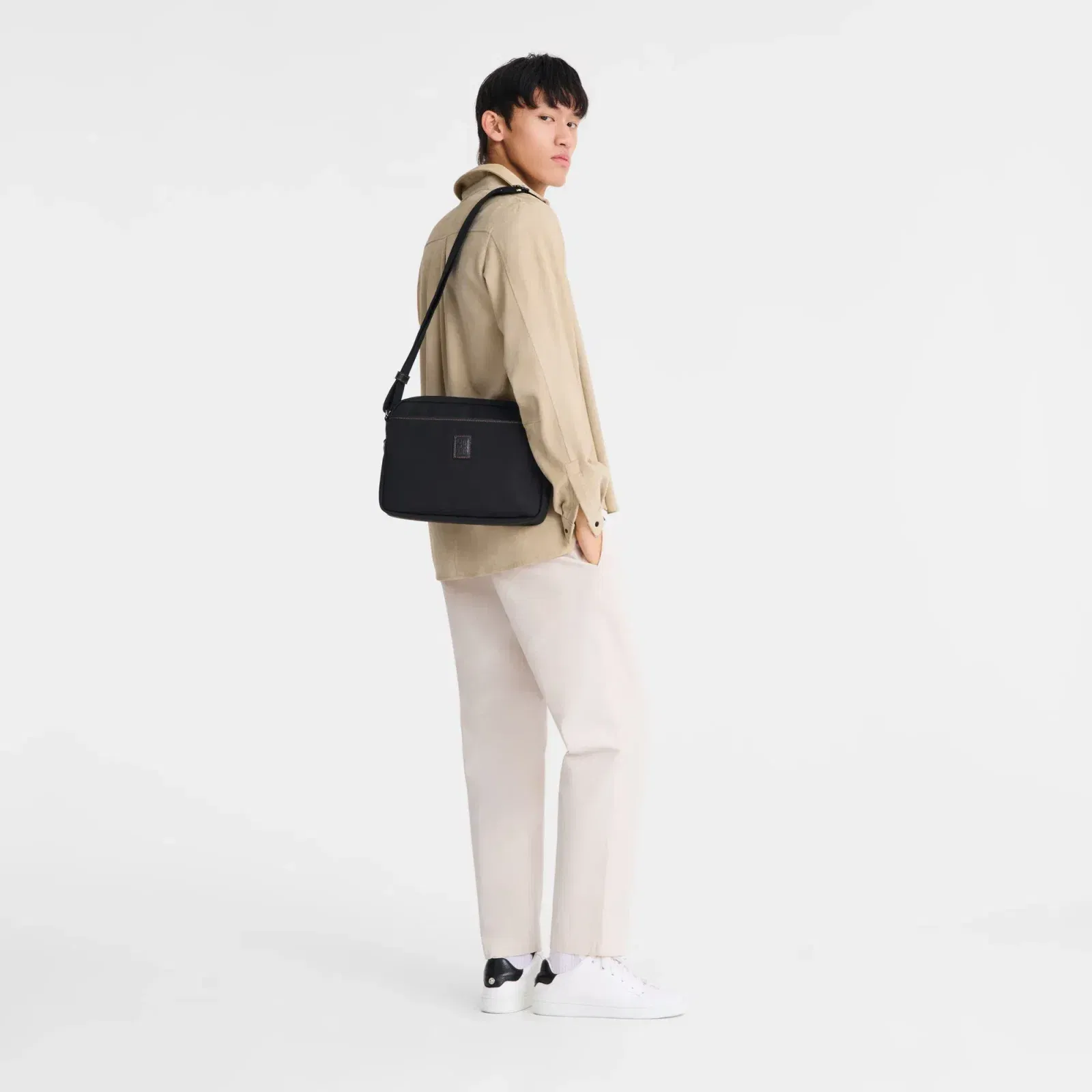 Longchamp Boxford M Camera bag Black