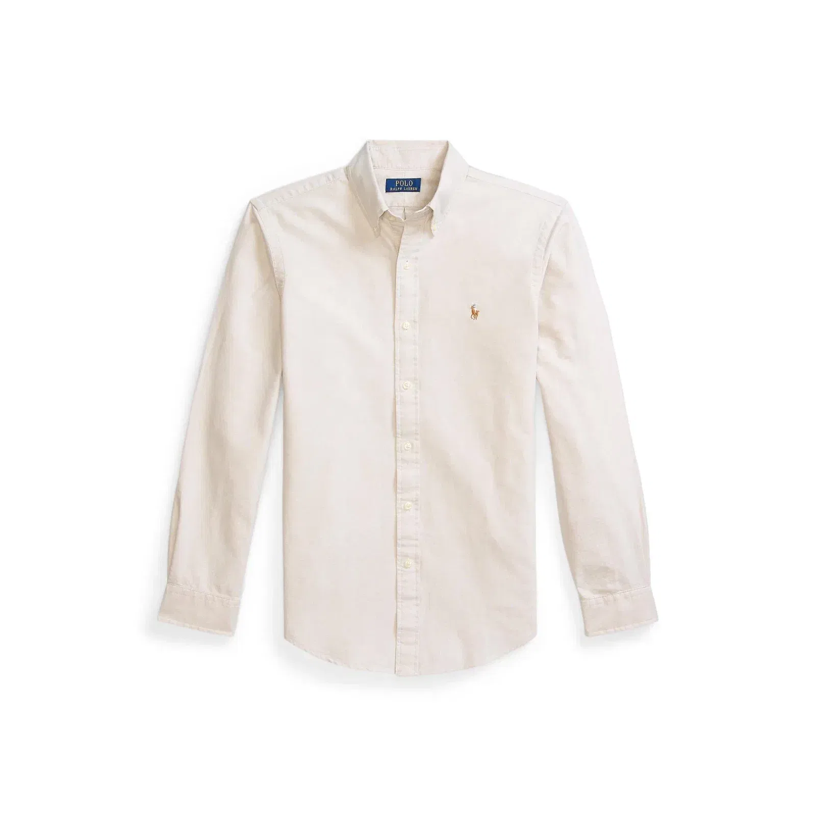 Oxford Long-Sleeve Plain Shirt