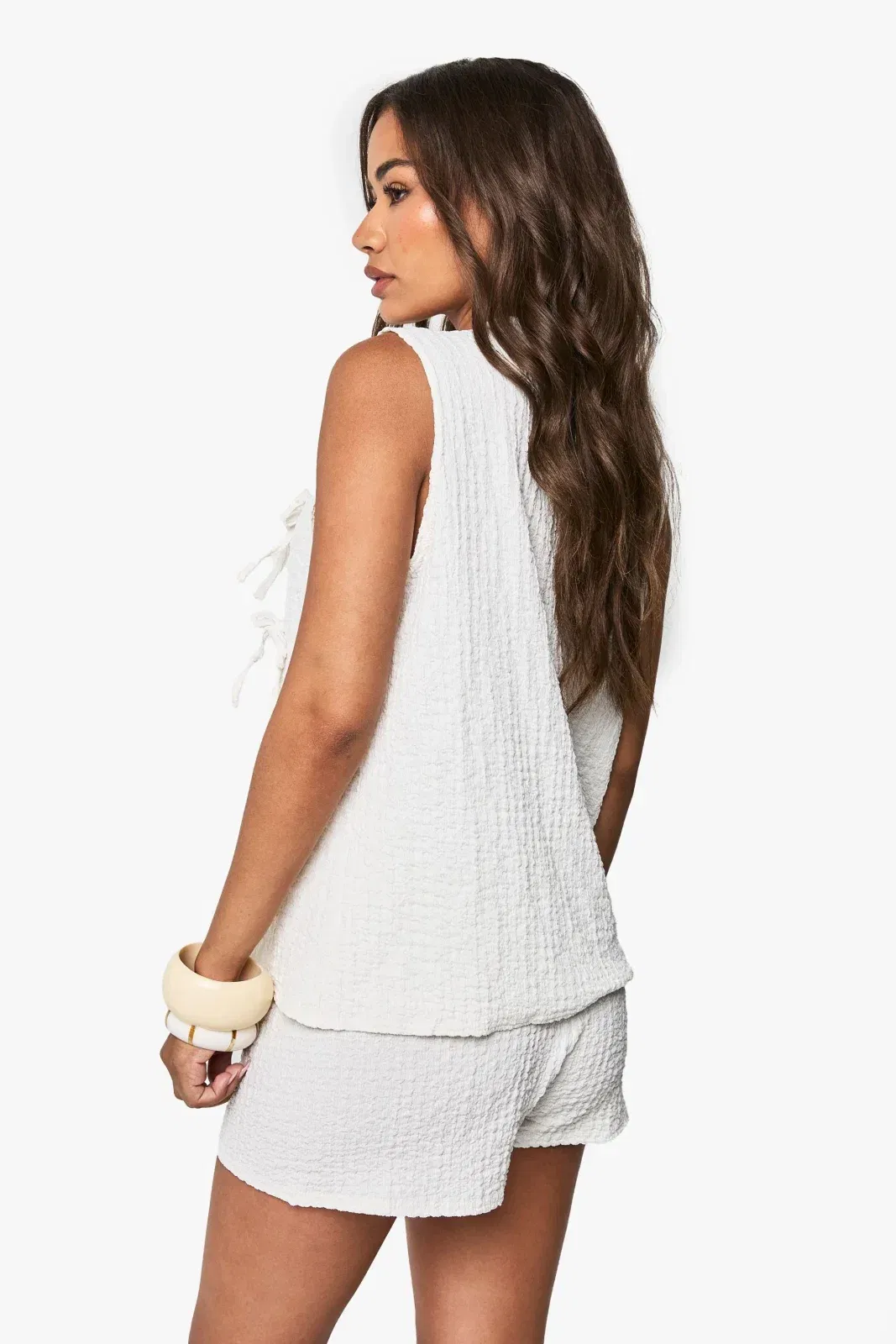 Textured Flippy Short