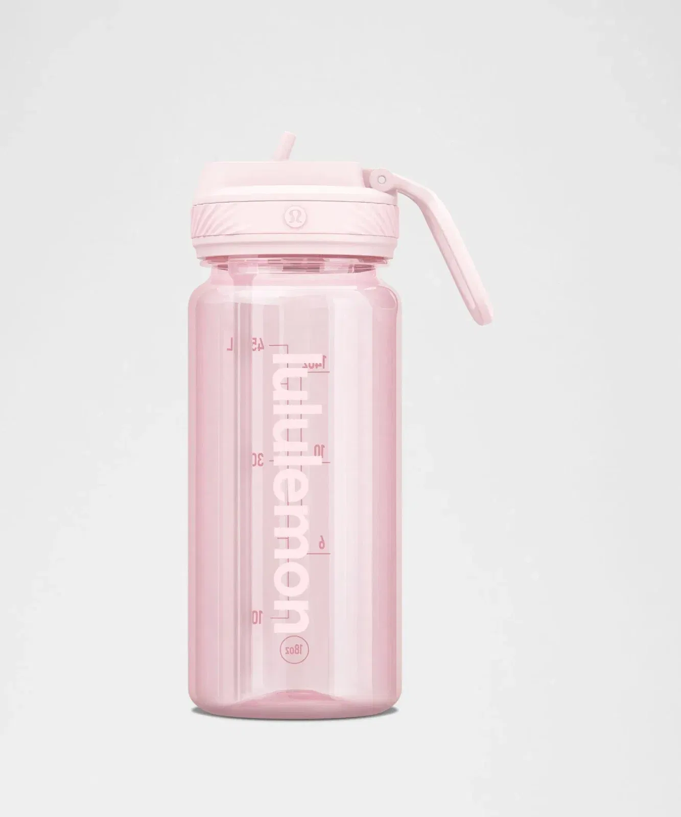 Lululemon Back to Life Clear Bottle 18oz *Straw Lid