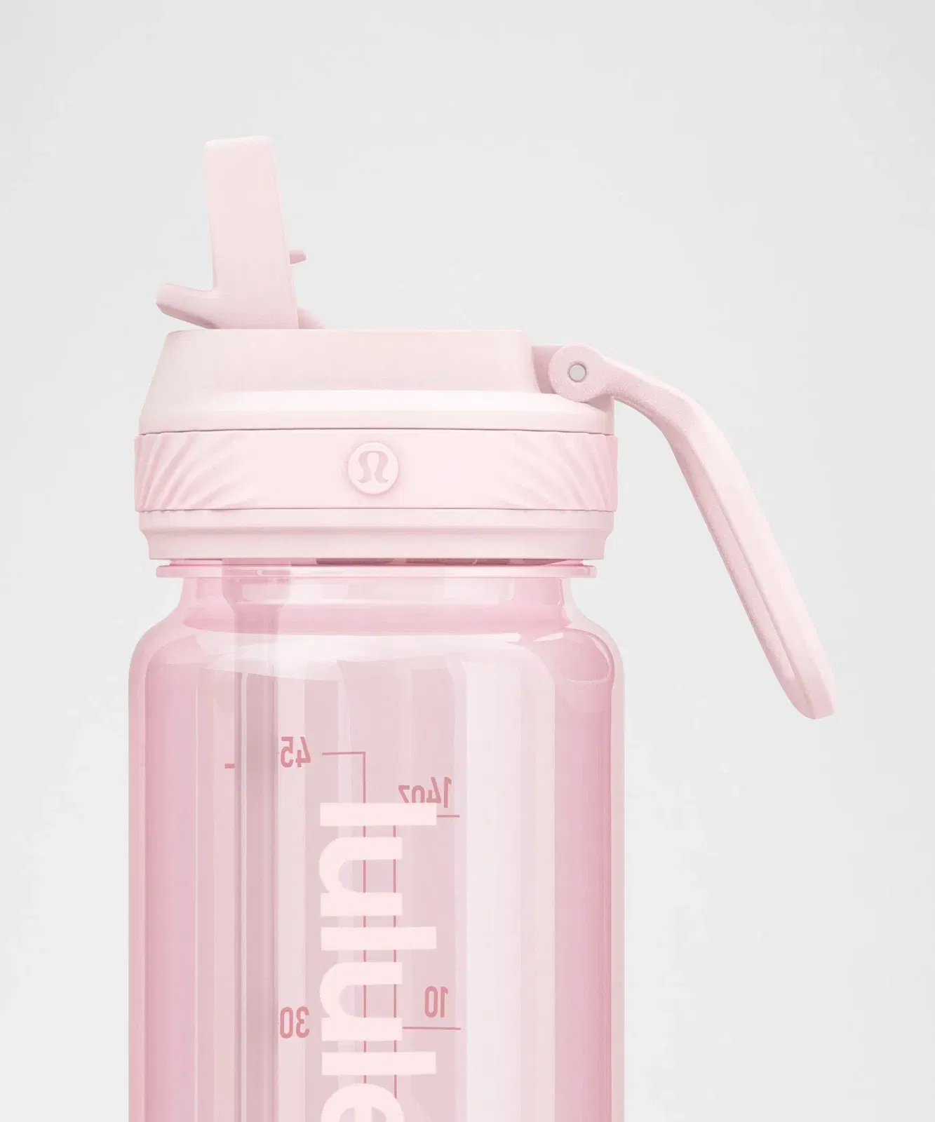 Lululemon Back to Life Clear Bottle 18oz *Straw Lid