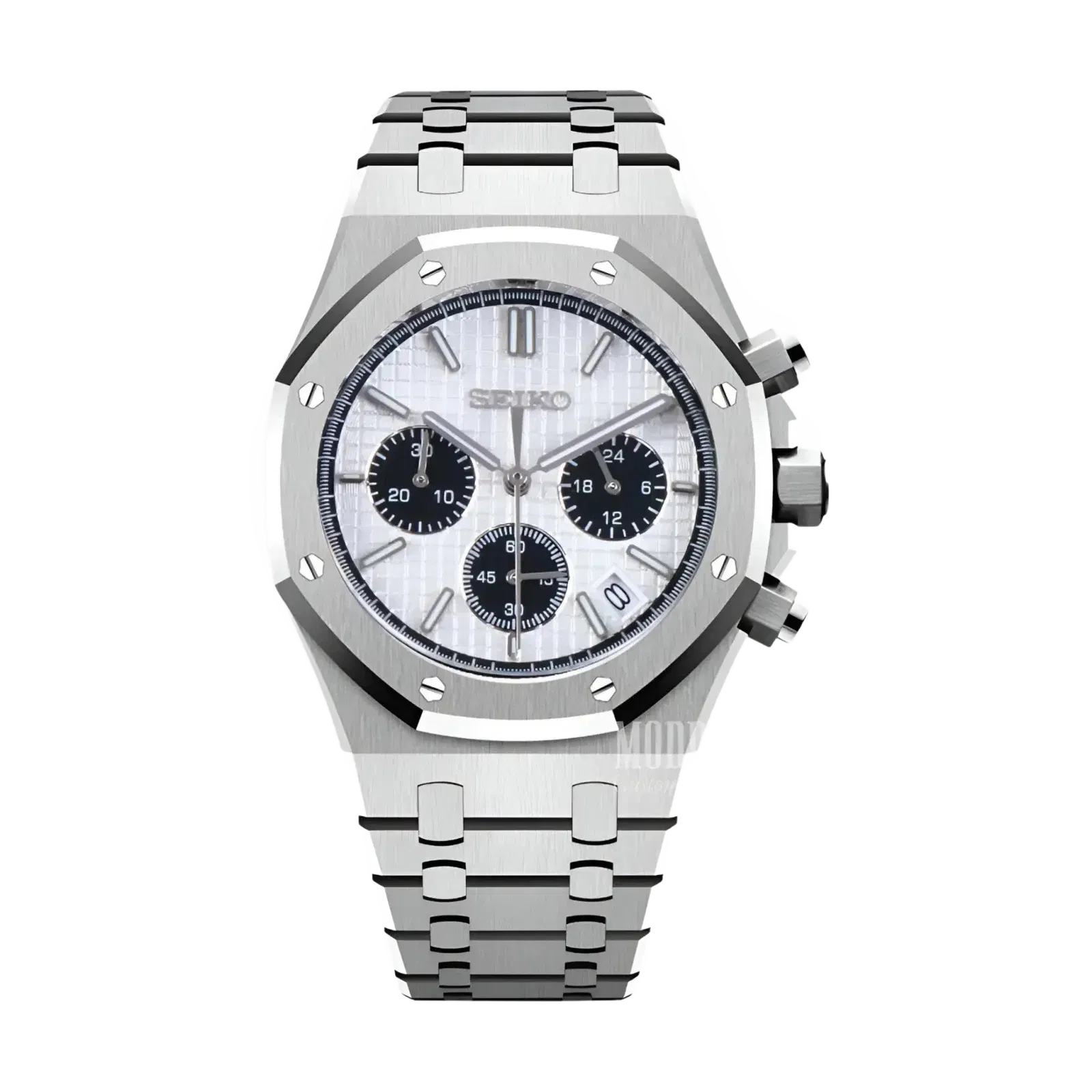 Seiko Mod Royal Seikoak Chrono Panda
