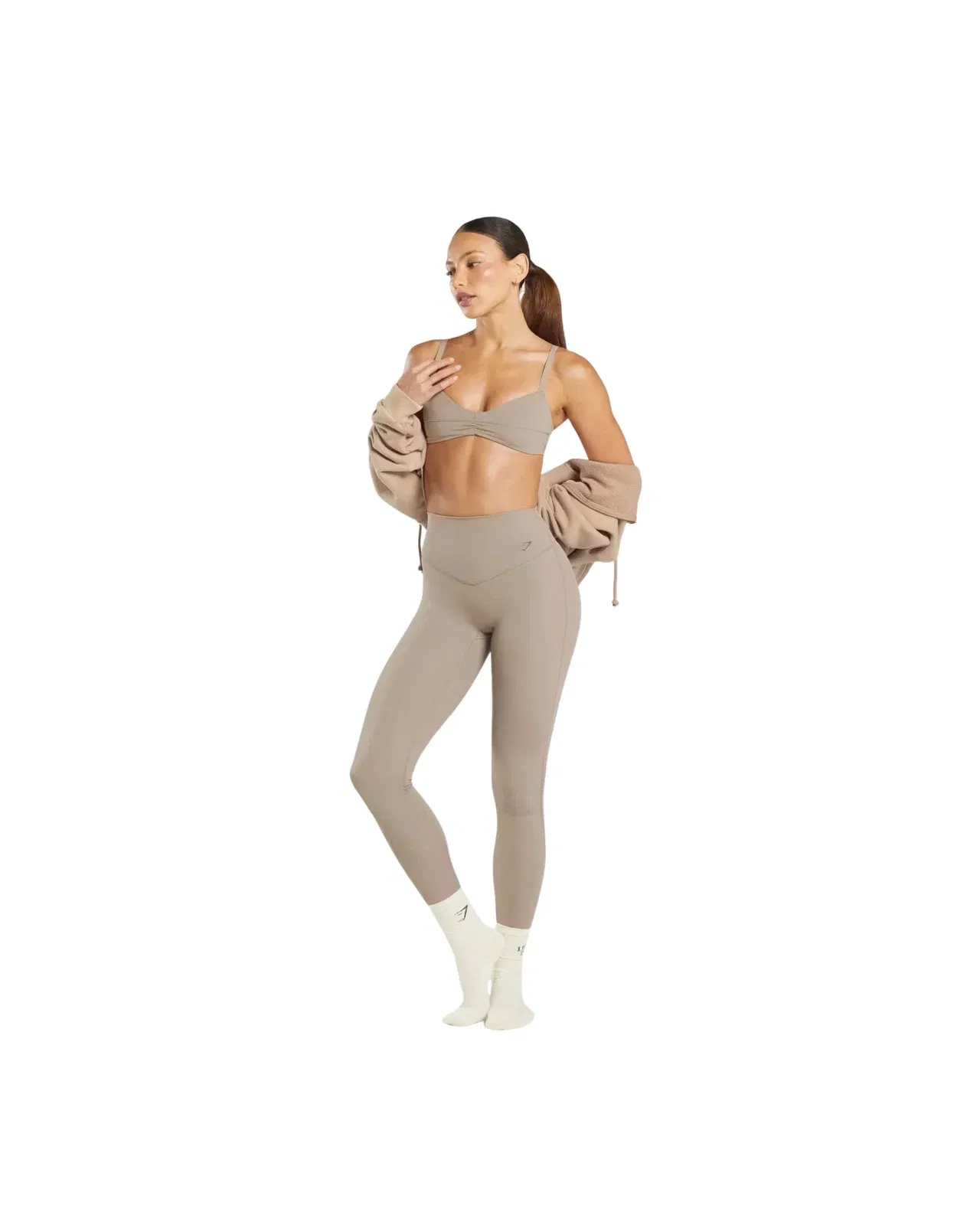 Gymshark Elevate Leggings 2.0 Body fit Lifestyle Brown