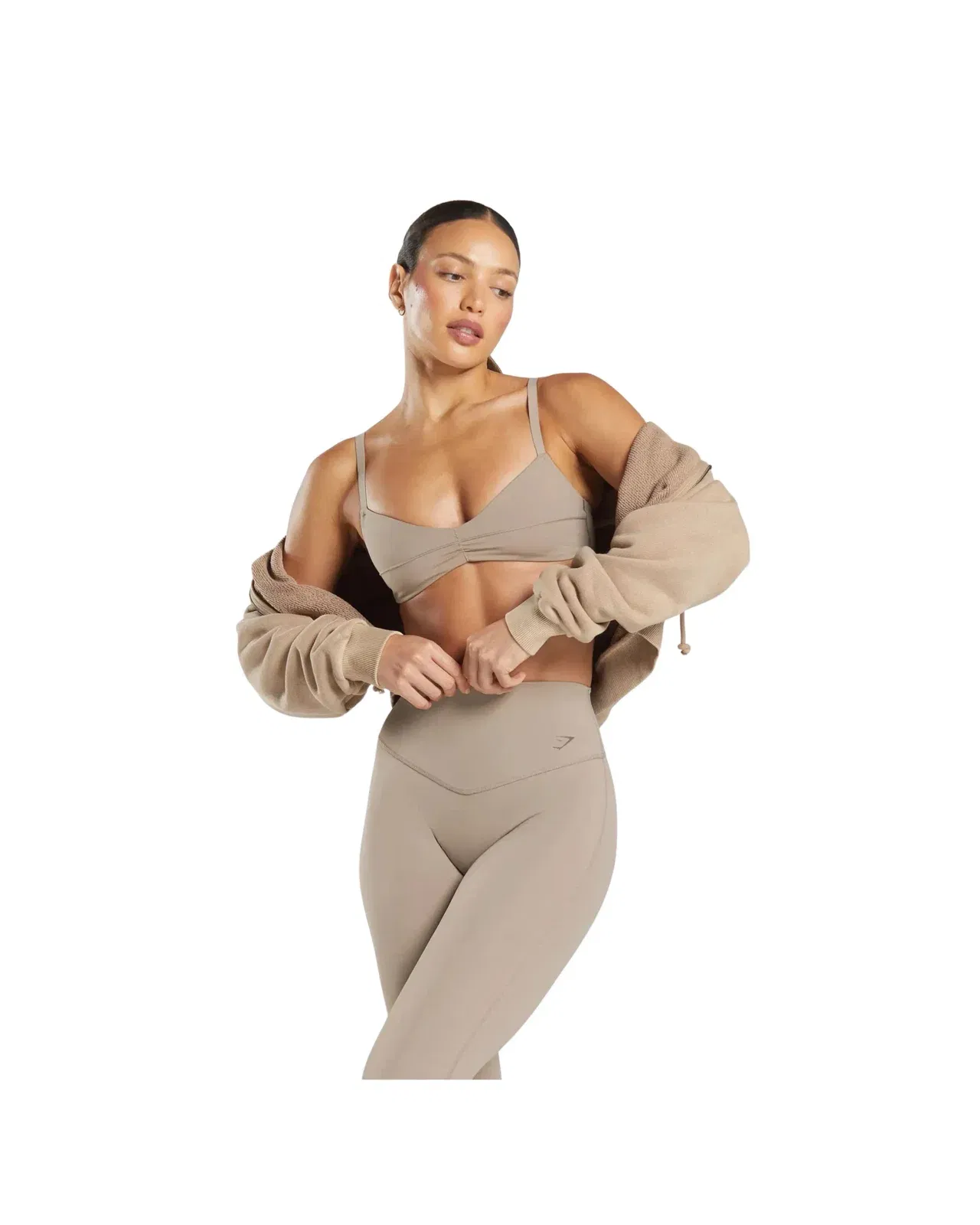 Gymshark Elevate Leggings 2.0 Body fit Lifestyle Brown