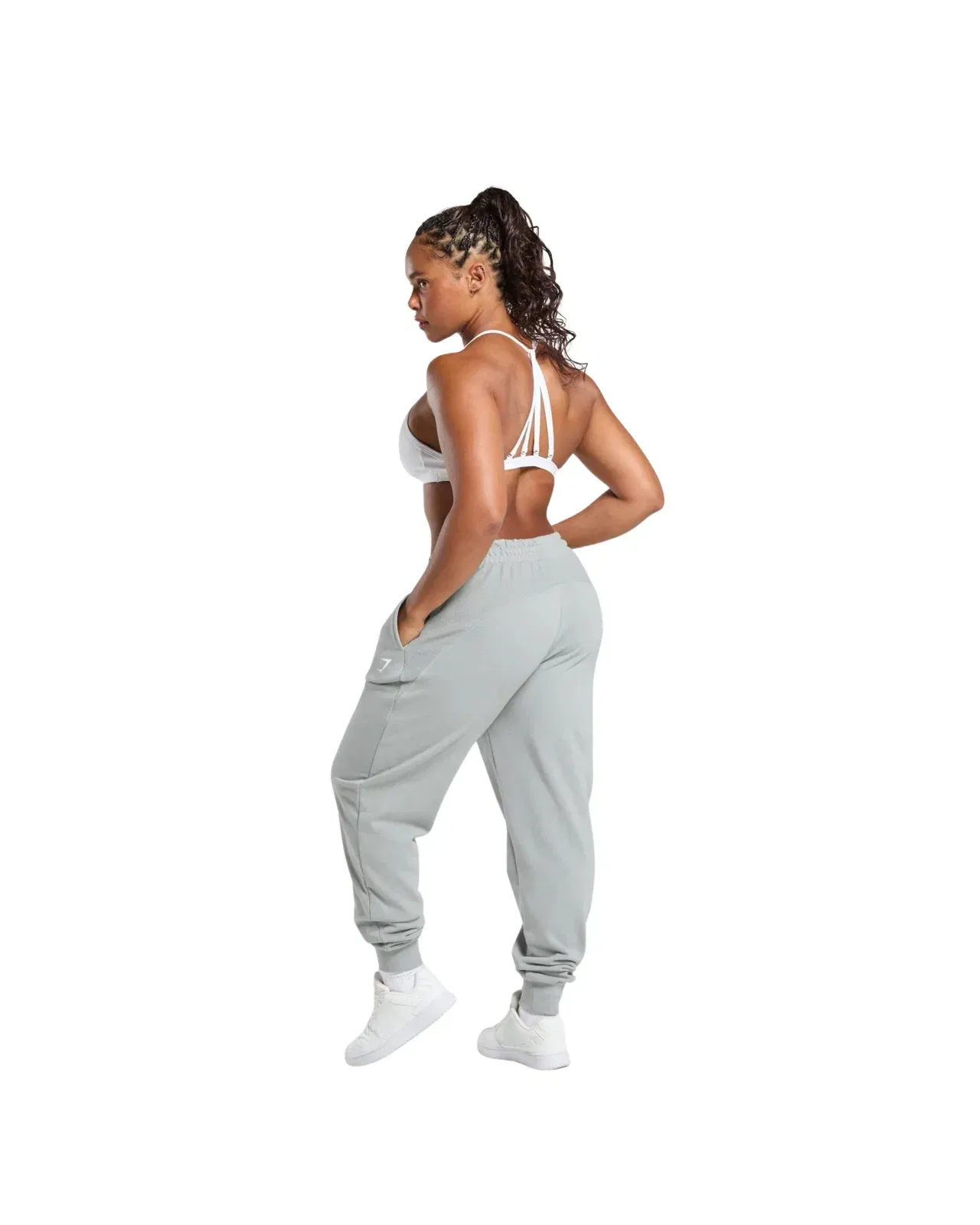 Gymshark Power Joggers Regular fit Silver Grey