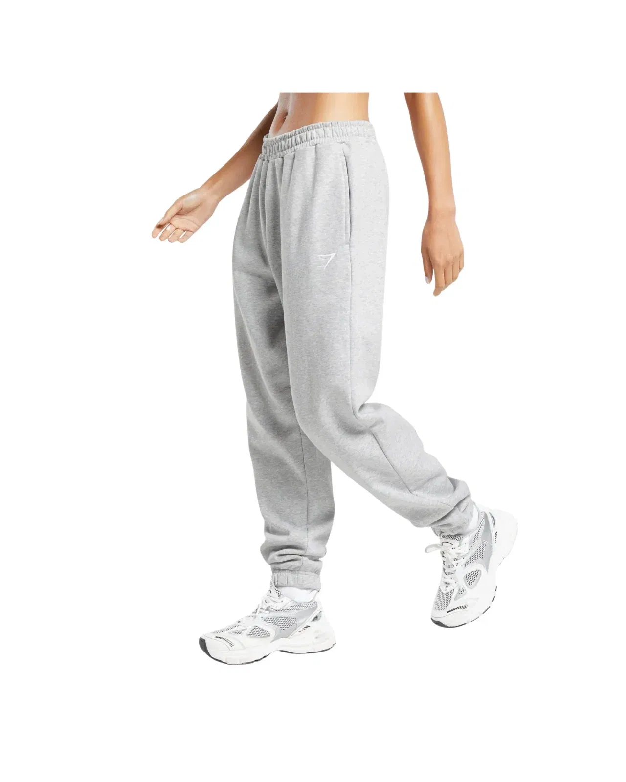 Gymshark Training Fleece Joggers Regular fit Light Grey Core Marl