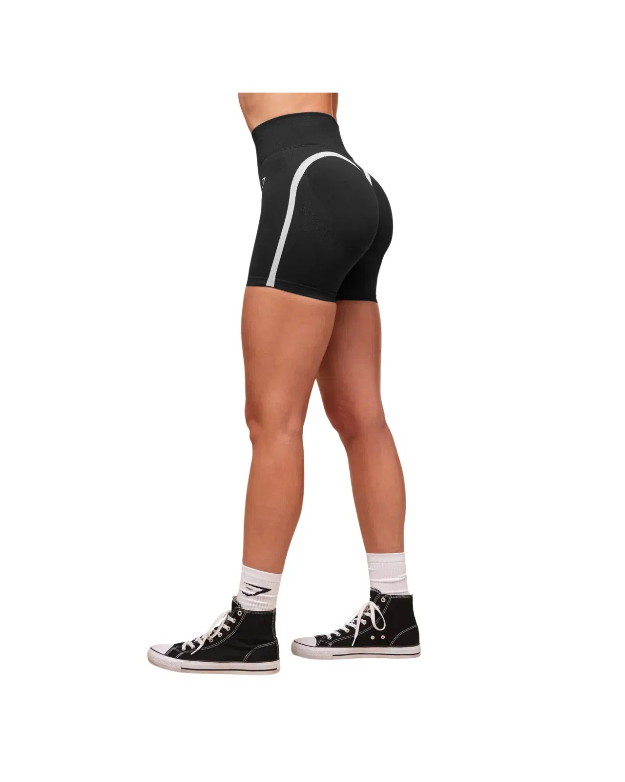 Gymshark Lift Varsity Seamless Short Black