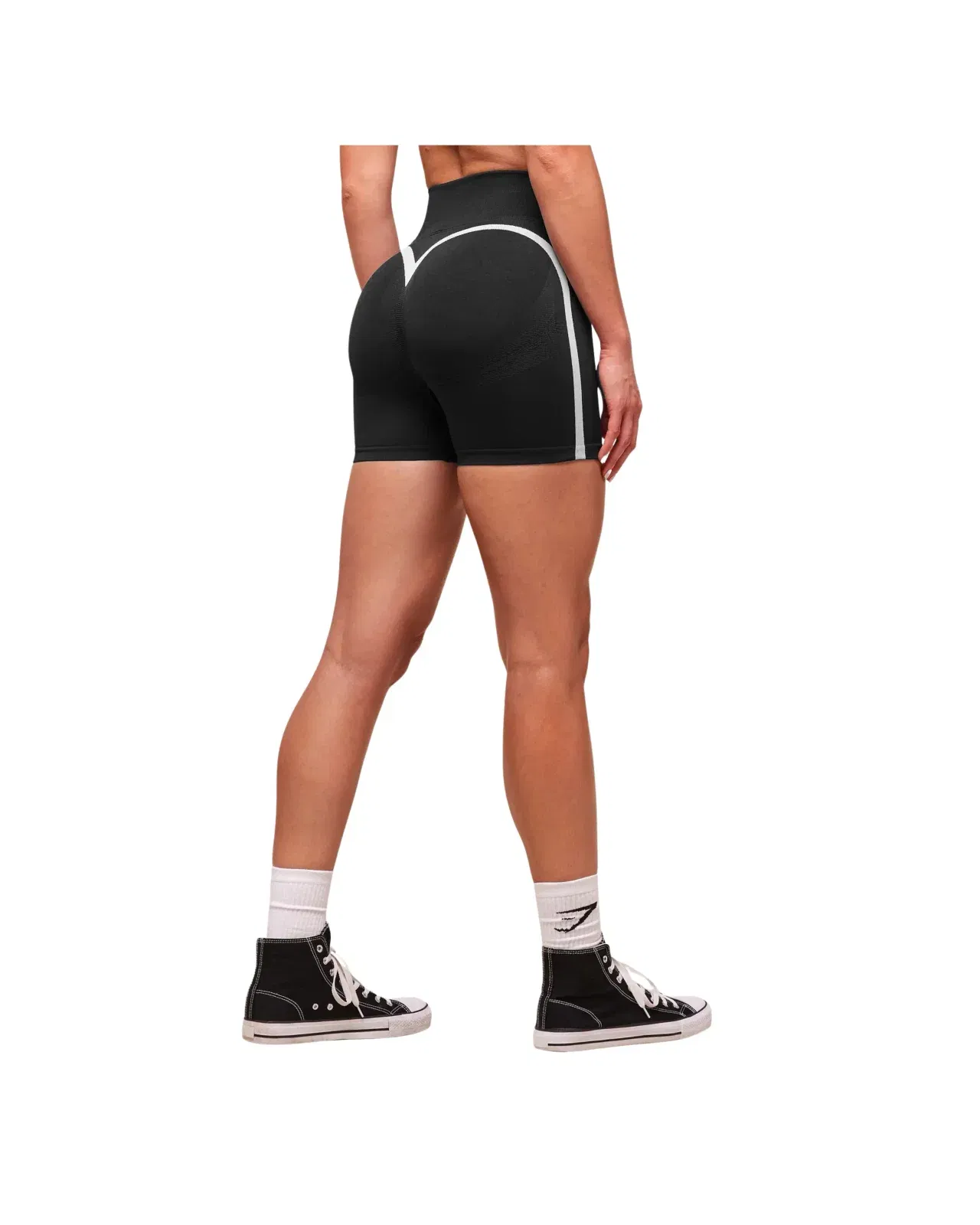 Gymshark Lift Varsity Seamless Short Black