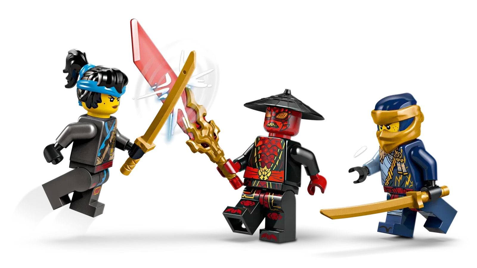 Lego Rogue vs Drix Race Car Duel