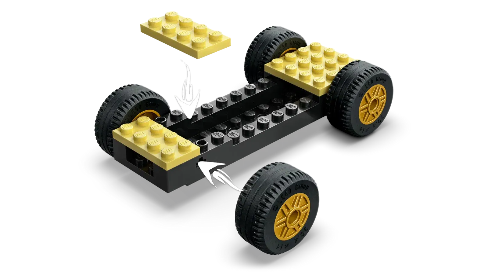 Lego Rogue vs Drix Race Car Duel